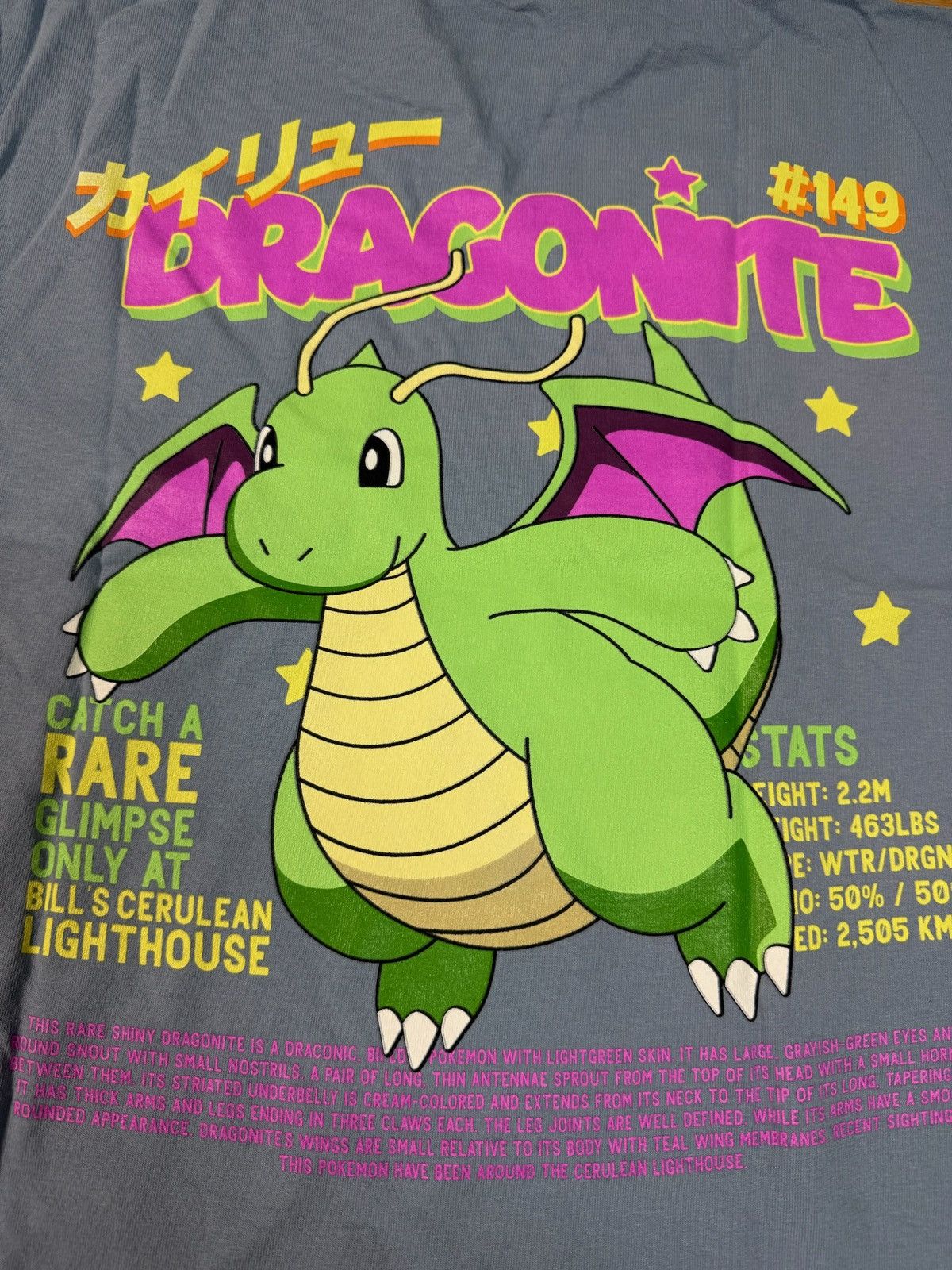 Pokemon × Vintage Demo World Dragonite Tee Blue Small Size US S / EU 44-46 / 1 - 4 Thumbnail