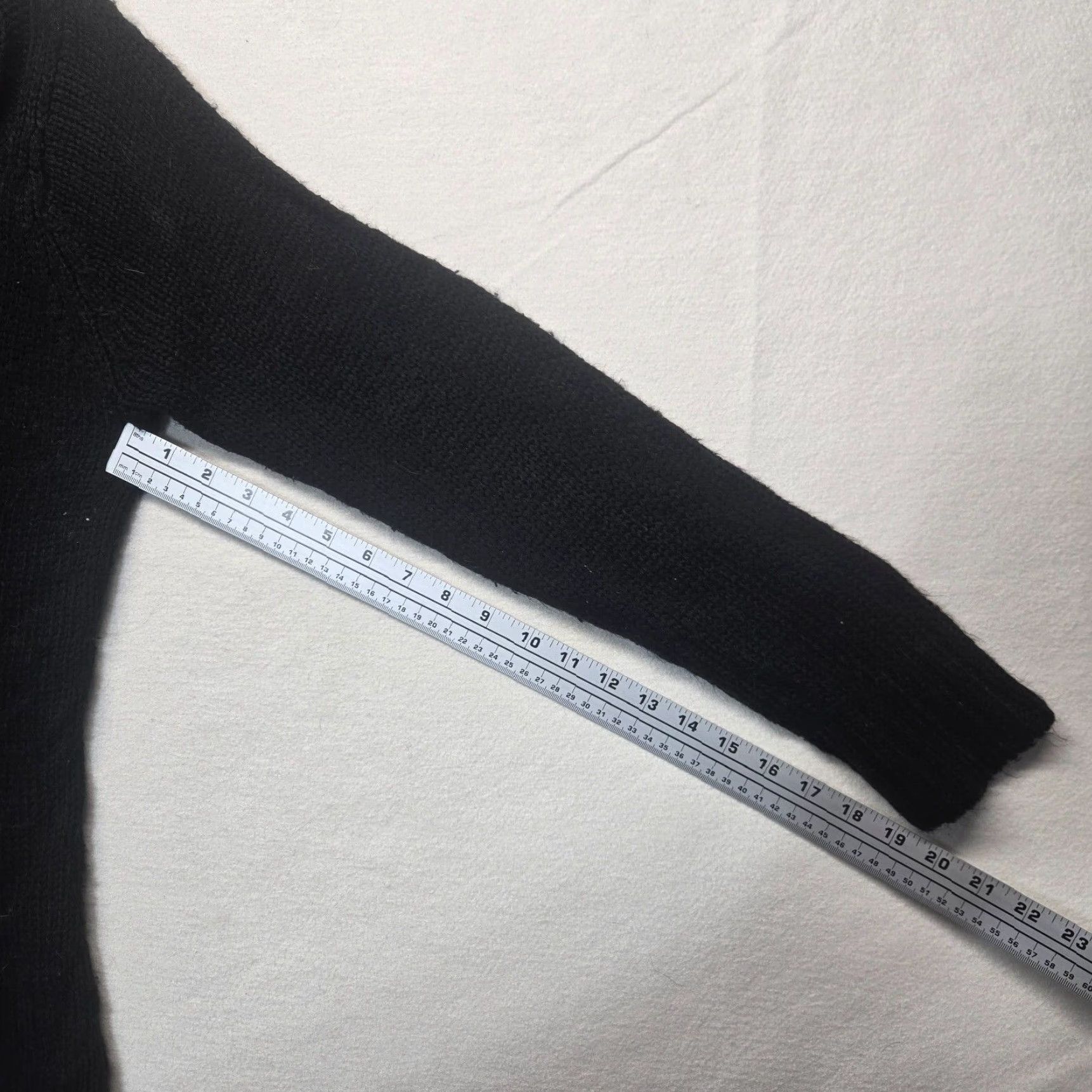 Vintage VINTAGE Just My Size Black Cardigan Sweater Plus 3X Solid Open Womens Size XXL / US 16-18 / IT 52-54 - 7 Thumbnail