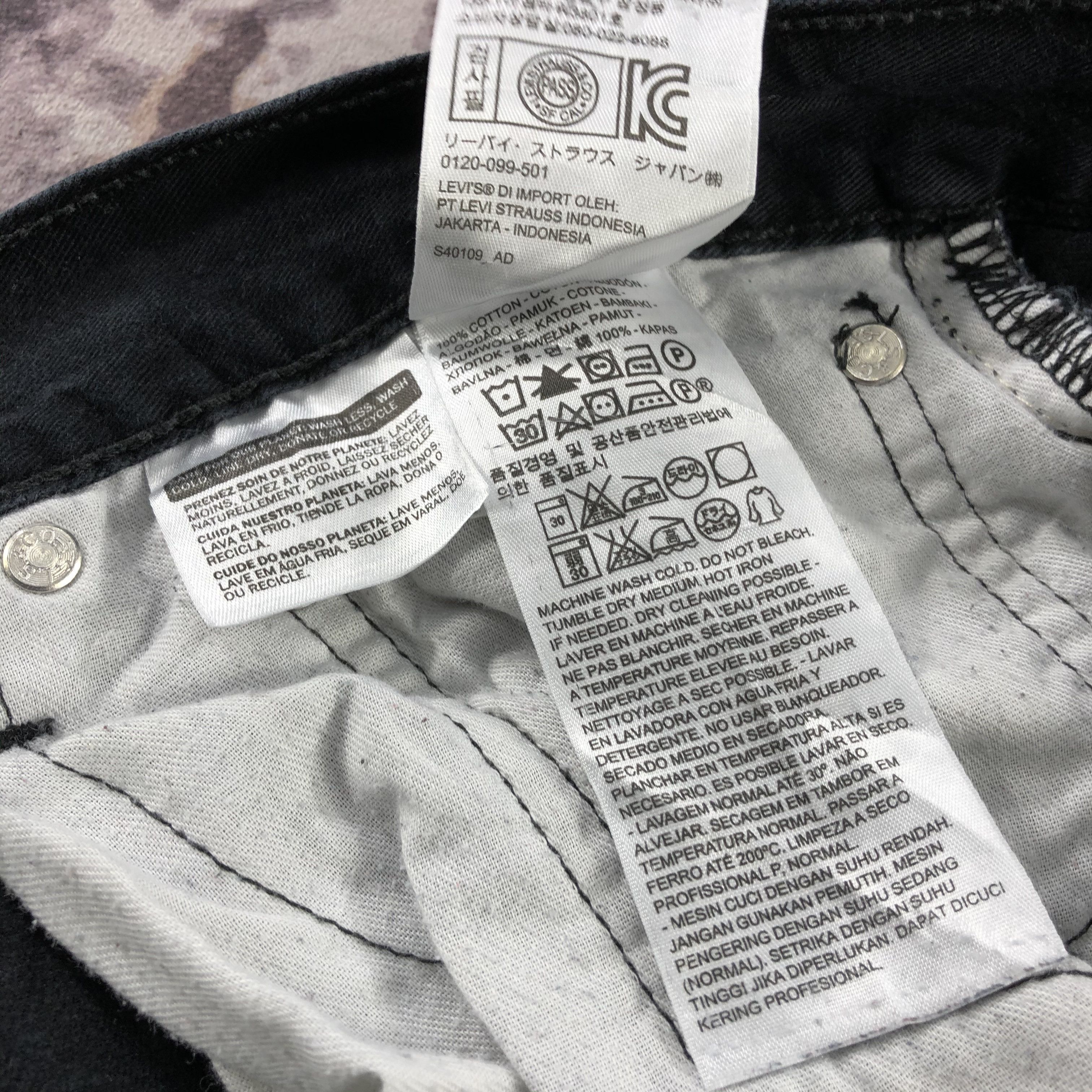 Levi's × Vintage Vintage Faded Black Levis 514 Jeans-JM2859 Size US 38 / EU 54 - 14 Thumbnail