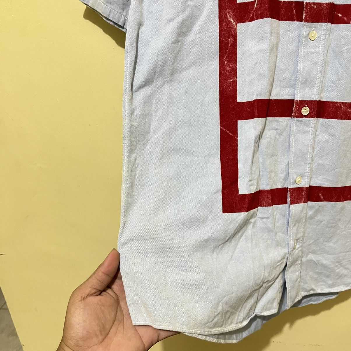 Visvim VISVIM SS09 WAKAN BD SHORT SLEEVE POLO Size US L / EU 52-54 / 3 - 10 Thumbnail