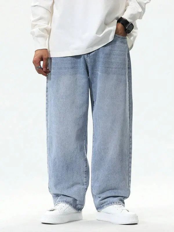 Japanese Brand Akahori x Emi Baloon Skate Baggy Denim Jeans Loose 2000s Size US 34 / EU 50 - 1 Thumbnail