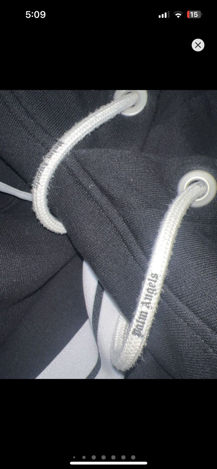 Palm Angels Palm Angels Classic Side Stripe Black Hoodie made in Italy Size US L / EU 52-54 / 3 - 2 Thumbnail