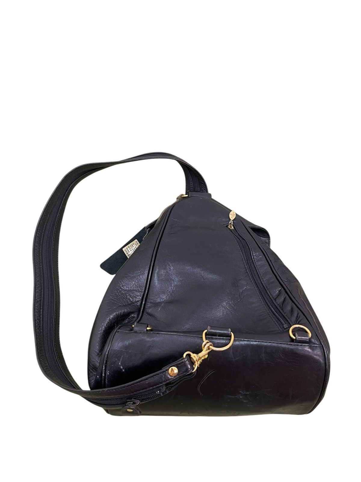 Japanese Brand Full Leather Kawano 2 Way Backpack Shoulder Bag 1🟩4 Size ONE SIZE - 12 Thumbnail