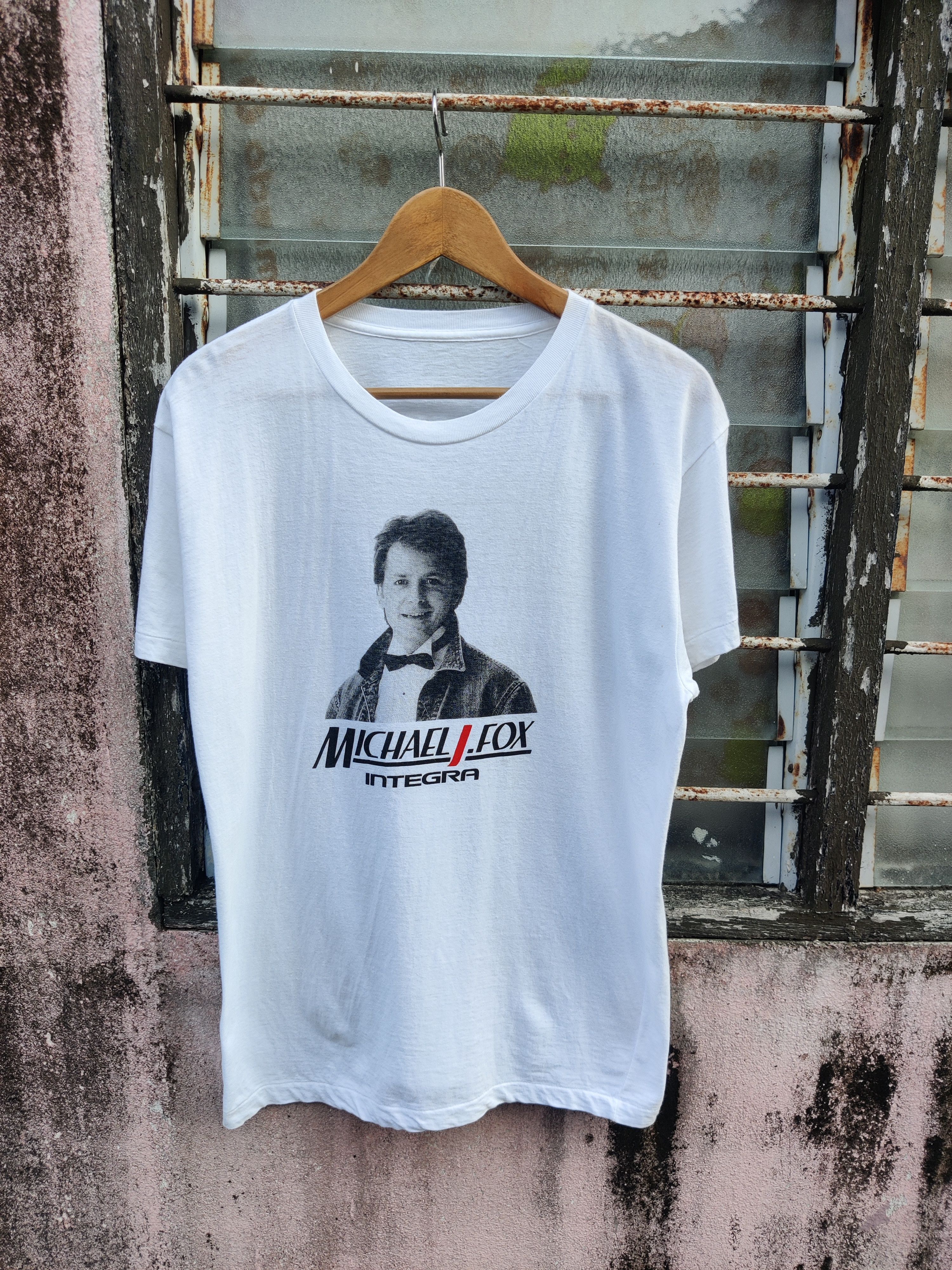 Honda 🔥OFFER🔥 Vintage Michael J. Fox x Honda Integra Promo Shirt Size US M / EU 48-50 / 2 - 2 Thumbnail