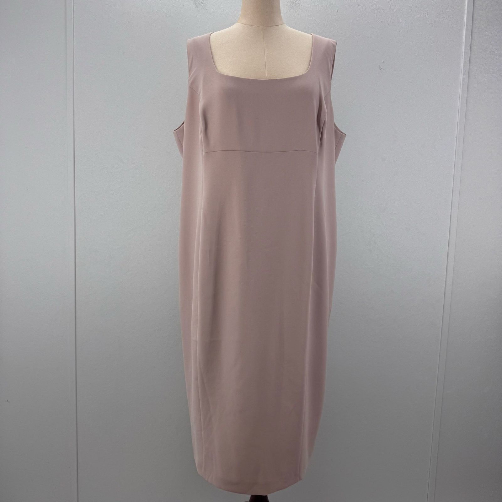 Marina Rinaldi NMarina Rinaldi Destino Column Dress Plus 20 Minimalist Rich Size 3XL / US 20-22 - 1 Thumbnail