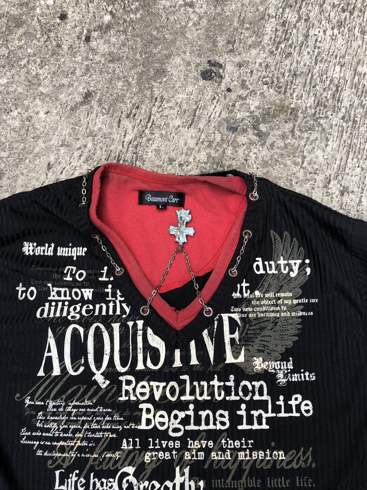 If Six Was Nine × Japanese Brand × Le Grande Bleu (L.G.B.) Y2k style LGB tee Size US M / EU 48-50 / 2 - 2 Thumbnail