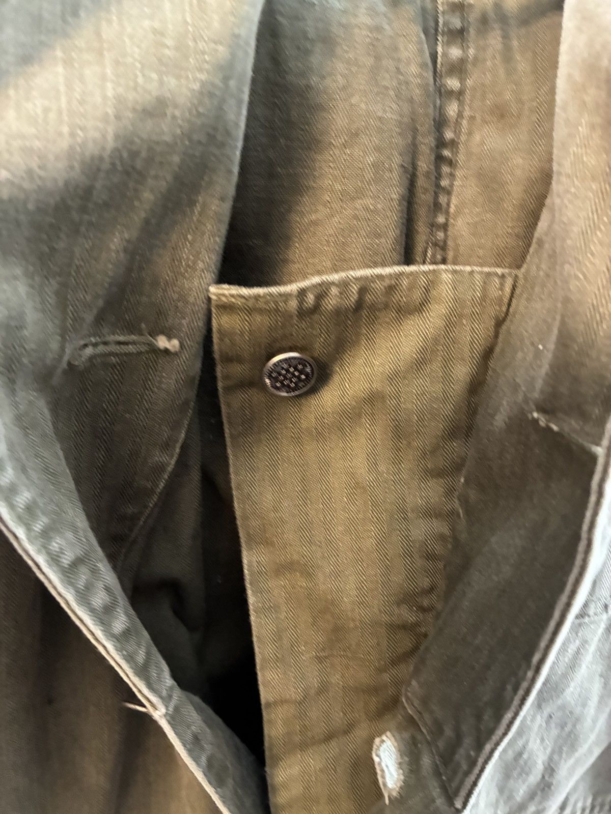 Vintage Vintage 1950s US Army hbt modified jacket Size US S / EU 44-46 / 1 - 4 Thumbnail