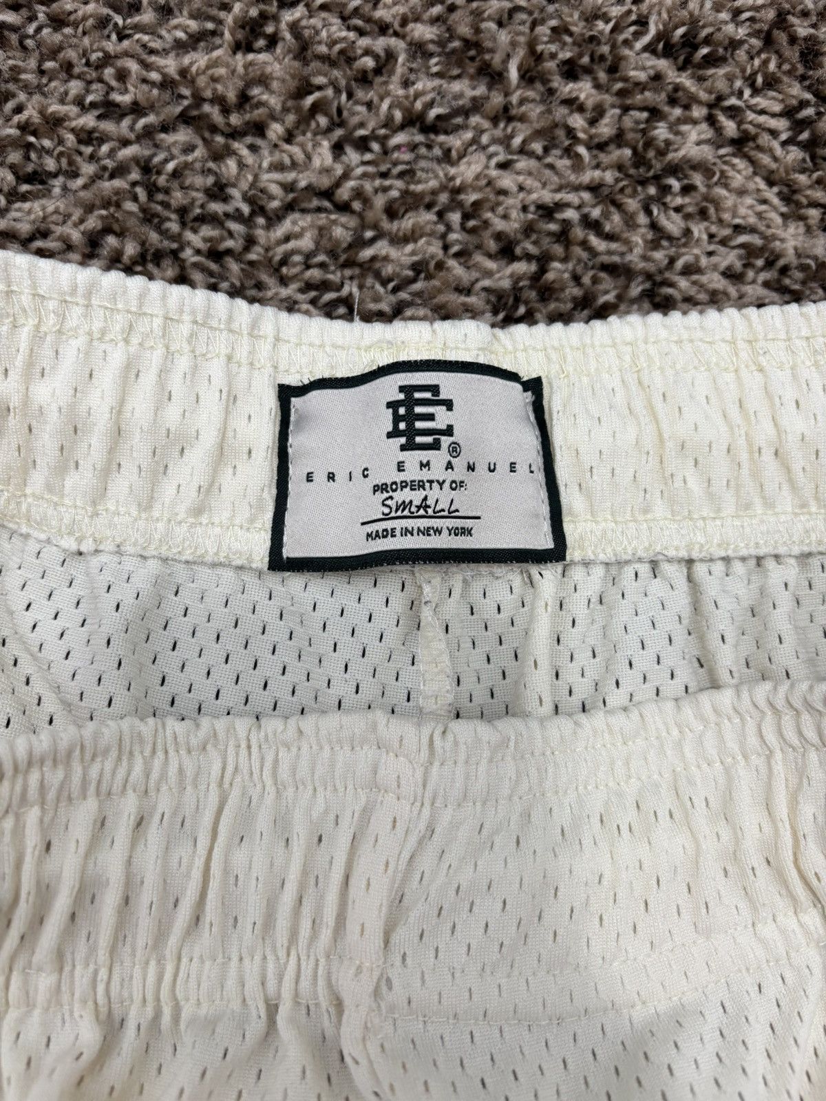 Eric Emanuel Eric Emanuel EE Basic/Core Shorts Antique White Small Size US 28 / EU 44 - 3 Thumbnail