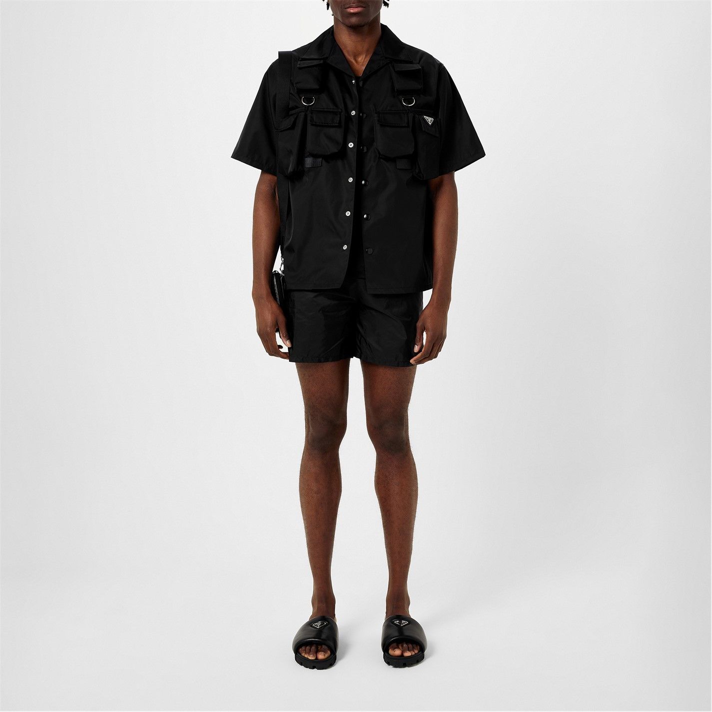 Prada PRADA Triangle Interlock Swim Shorts Size US 36 / EU 52 - 5 Thumbnail