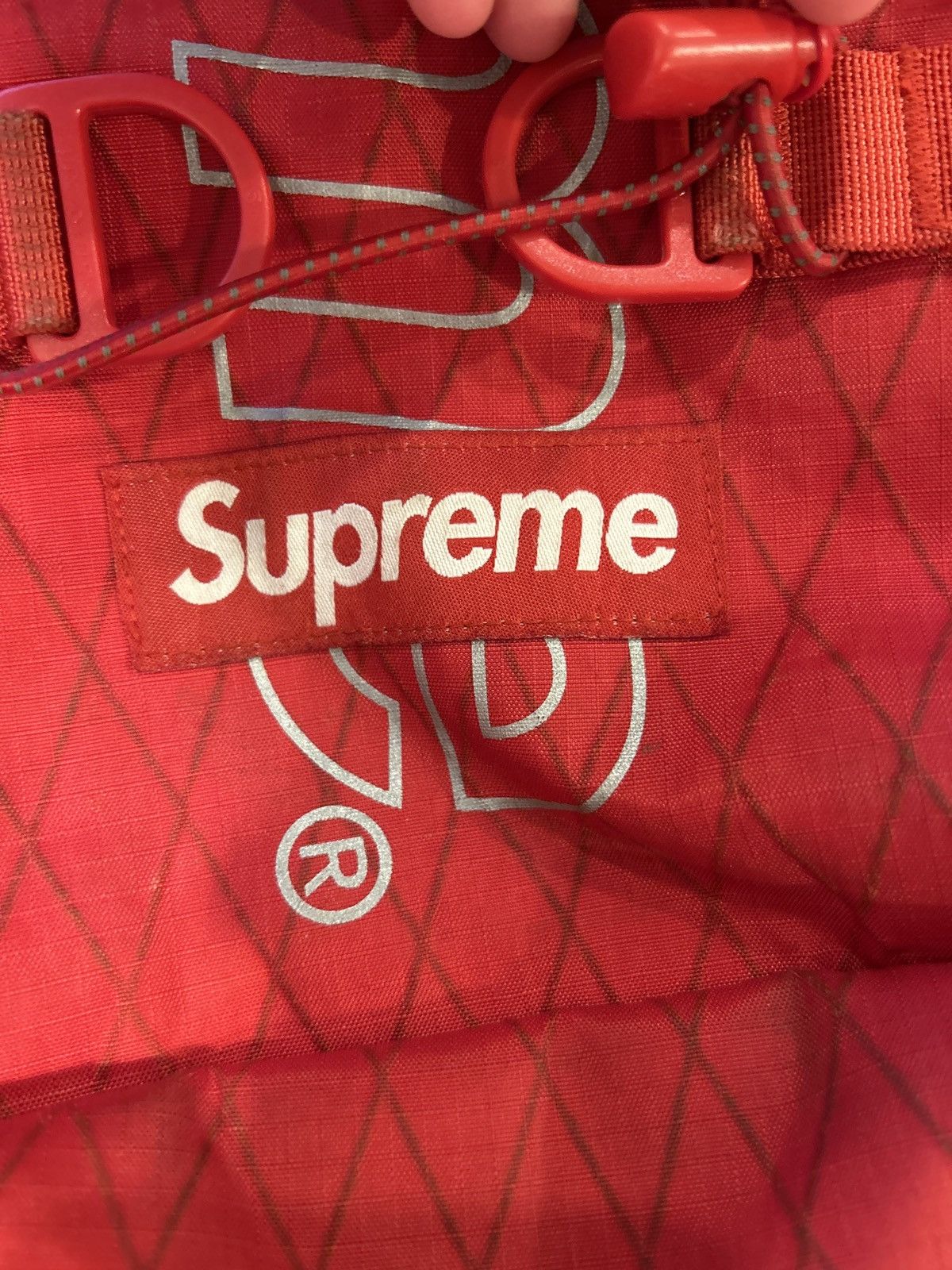 Supreme Red supreme Back pack Fw18 Size ONE SIZE - 9 Thumbnail