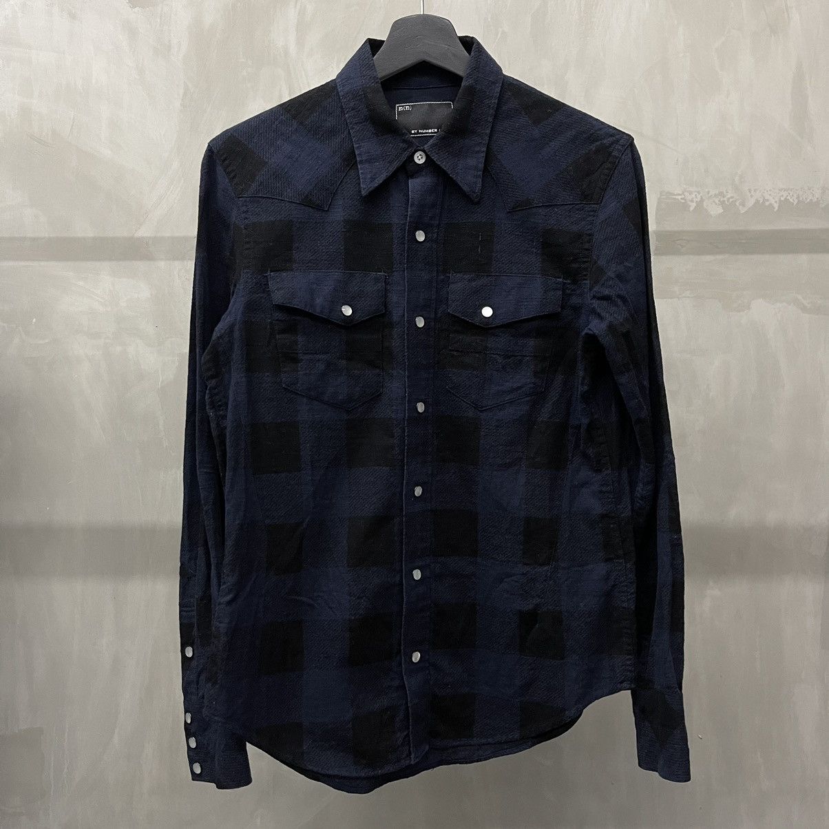 Number (N)ine Plaid Shirt