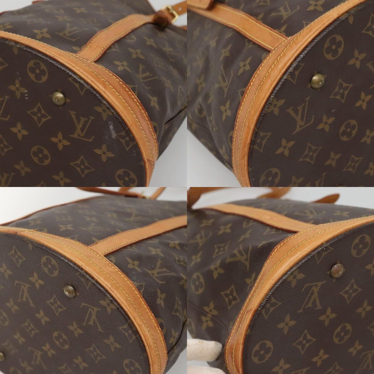 Louis Vuitton LOUIS VUITTON Monogram Bucket GM Shoulder Bag M42236 Size ONE SIZE - 10 Thumbnail