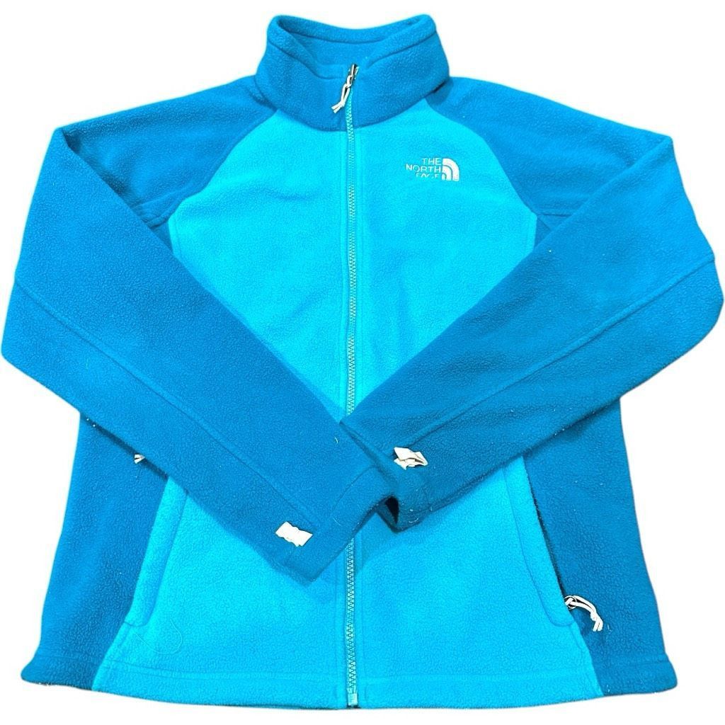 The North Face THE NORTH FACE Khumbu Blue Color Block Jacket Coat Polartec Classic 100 Micro Fleece Insulating Comfort Medium Size M / US 6-8 / IT 42-44 - 1 Thumbnail
