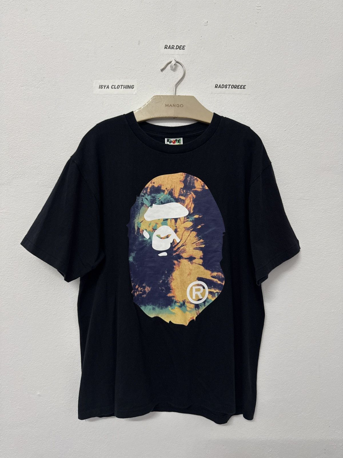 Bape A Bathing Ape Mirror Tidye Big Head Tee Size US L / EU 52-54 / 3 - 2 Thumbnail