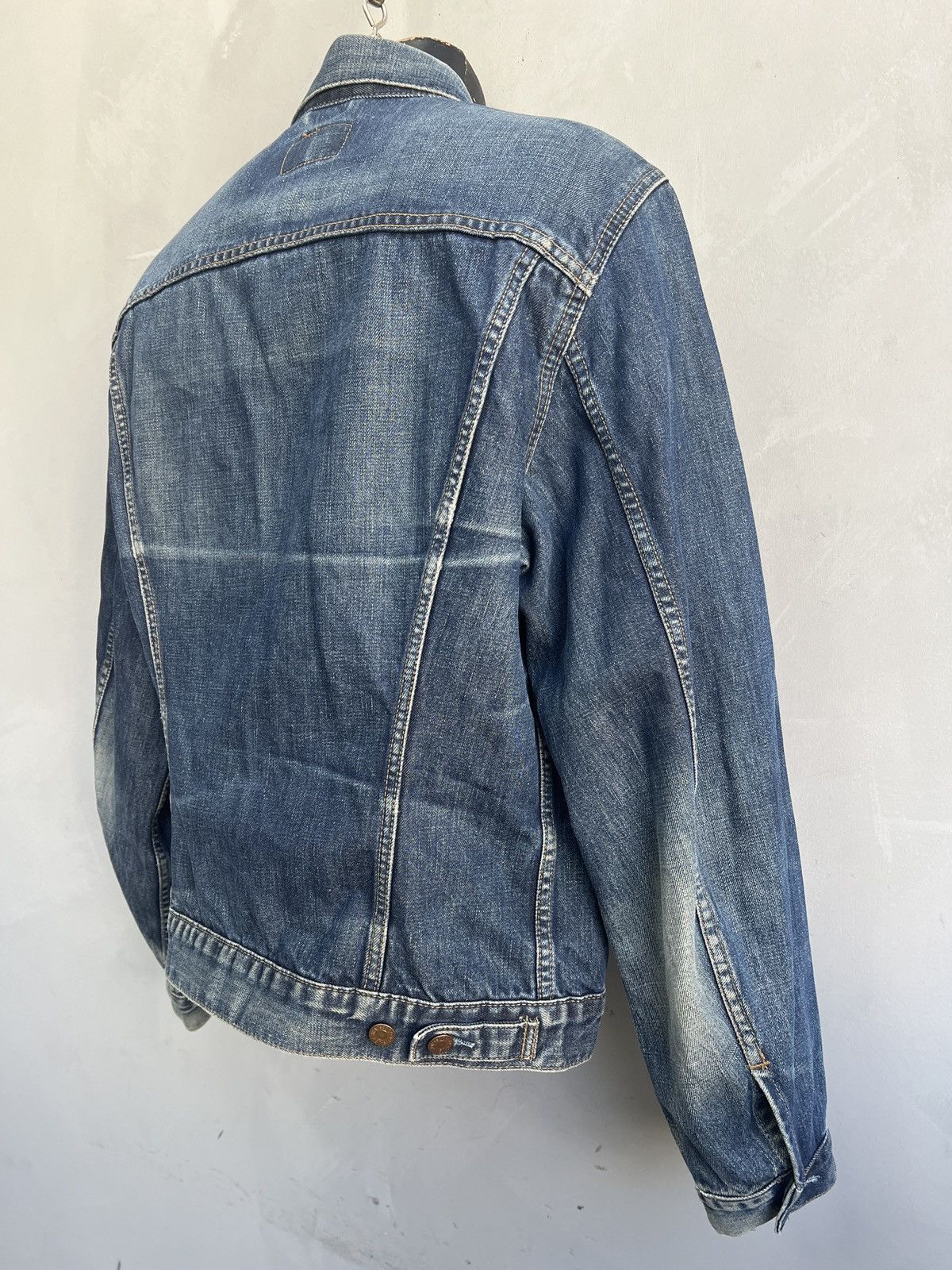 Levi's Levis Denim 90s trucker Jacket Blue Vintage y2k Size US XL / EU 56 / 4 - 9 Thumbnail