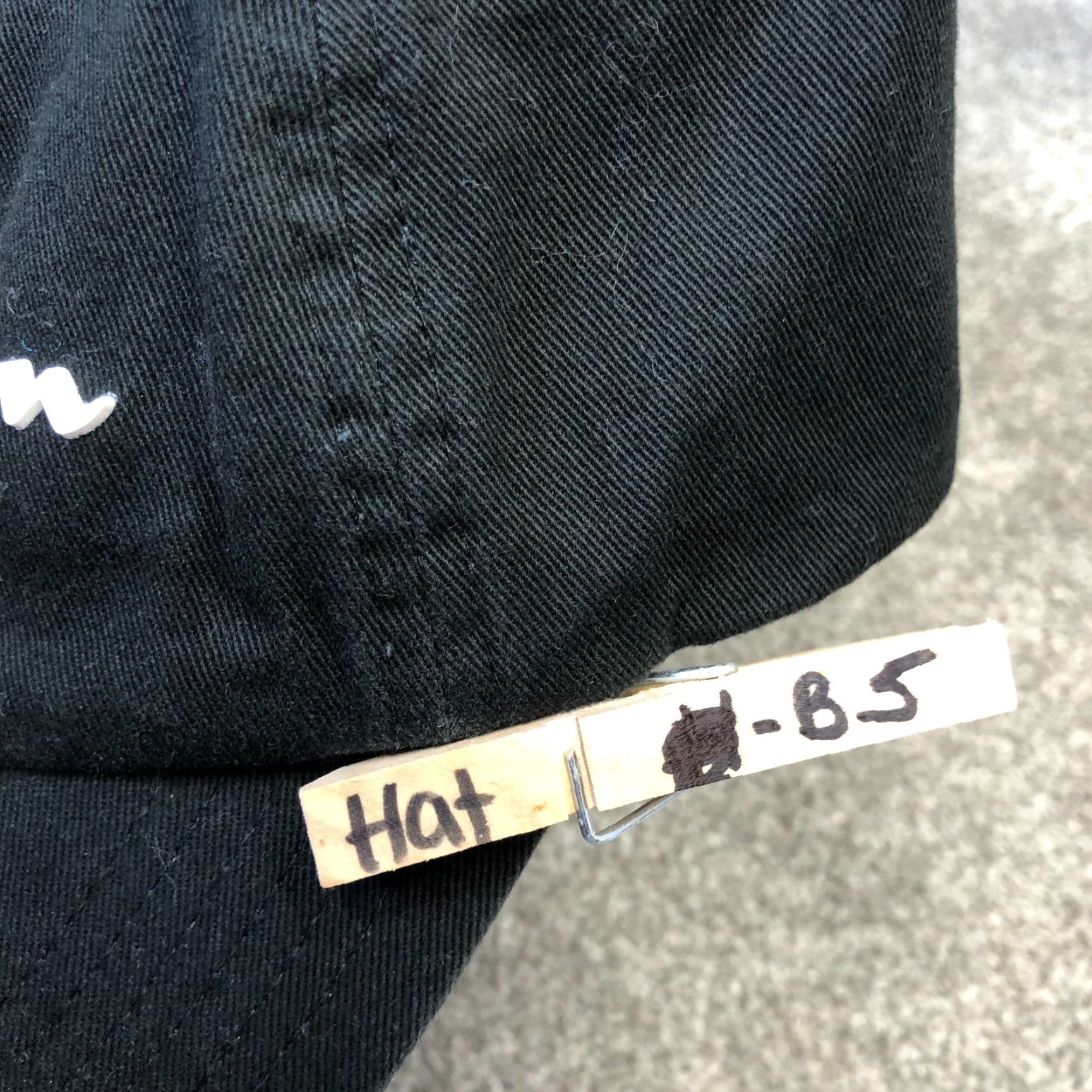 Champion Champion Hat Adult Adjustable Black Base Ball Spell Out Logo Dad Sports Size ONE SIZE - 8 Thumbnail