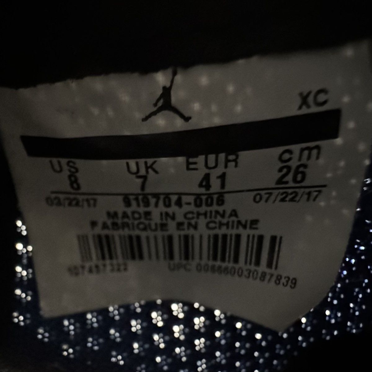 Nike Nike Air Jordan 1 Retro Hi Flyknit Black Game Royal Sneakers Size US 8 / EU 41 - 11 Thumbnail