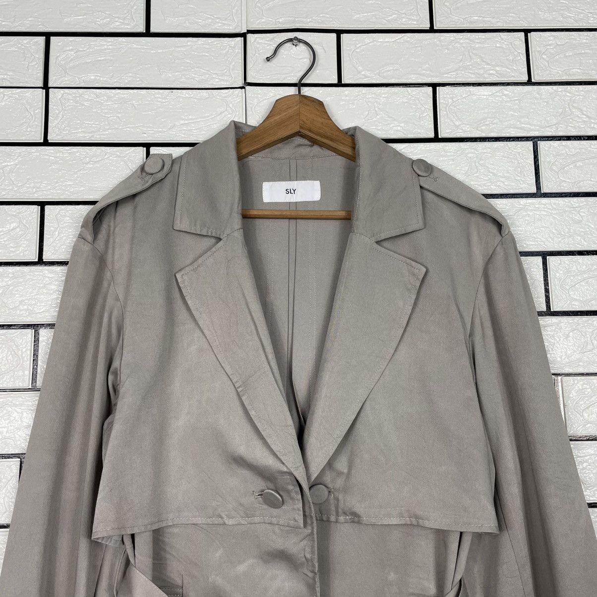 Japanese Brand Japanese Brand Sly Trench Coat Size M / US 6-8 / IT 42-44 - 2 Thumbnail