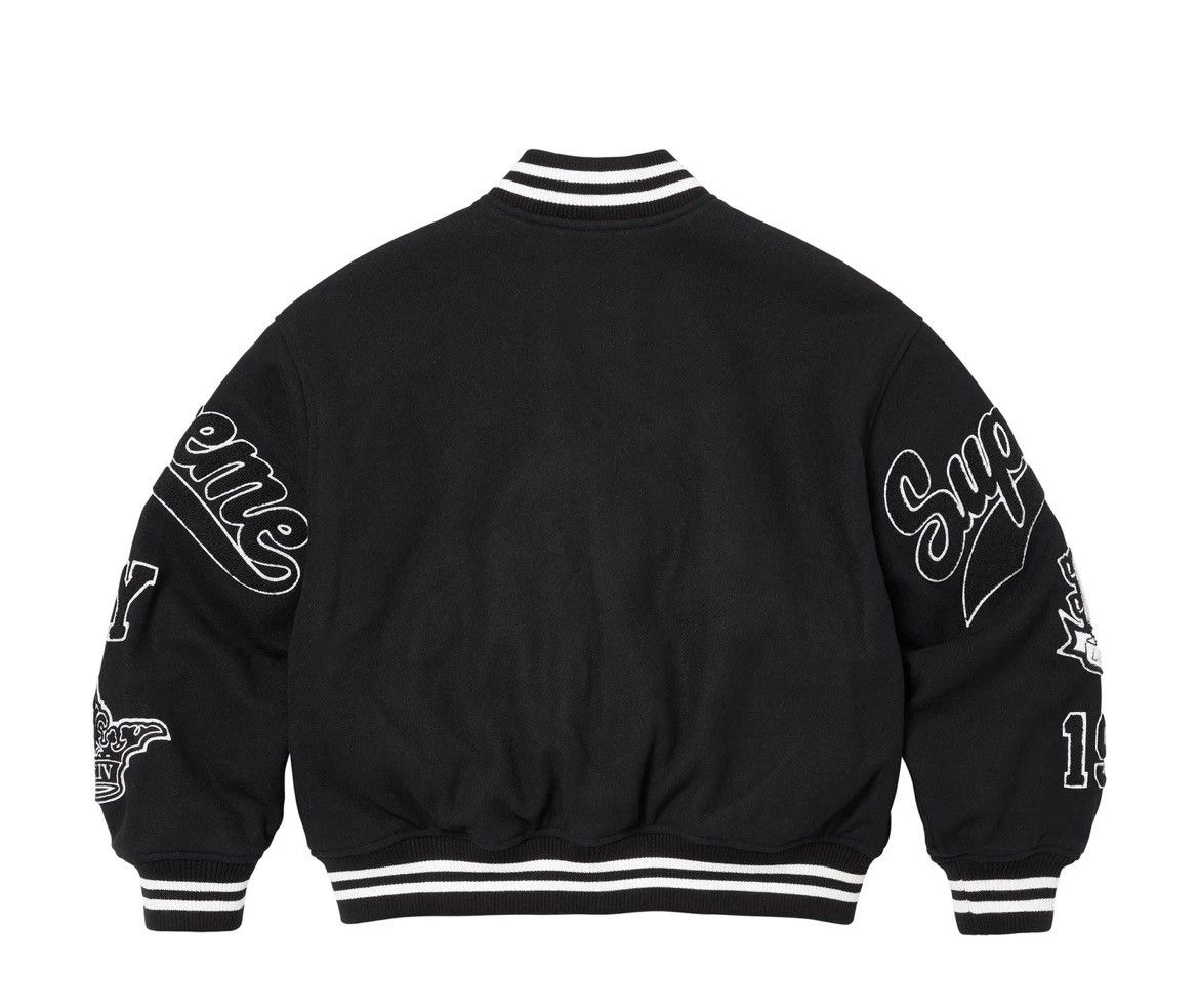 Streetwear × Supreme × Vintage Supreme Veritas Varsity Jacket 