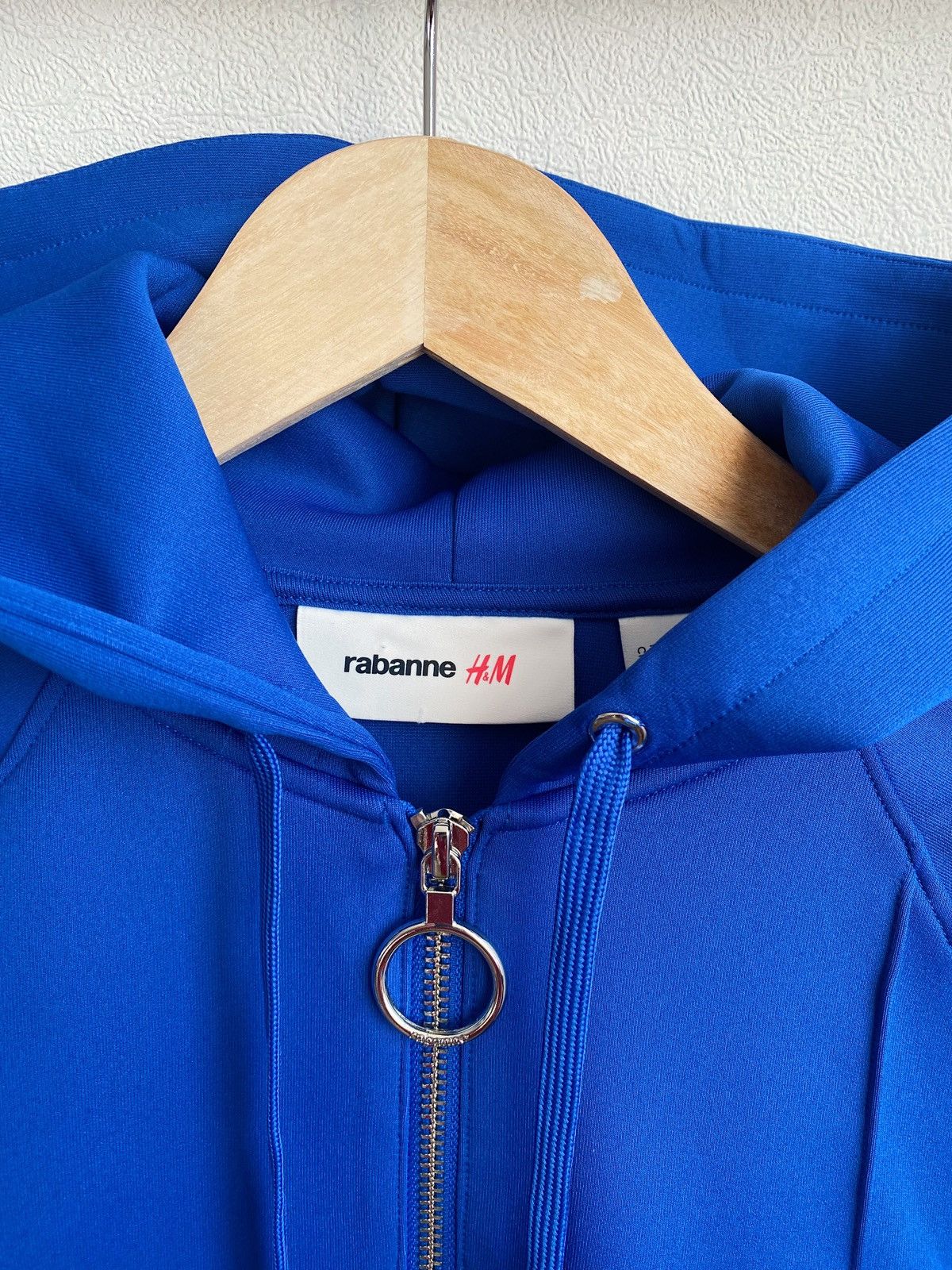 H&M × Paco Rabanne New Rabanne x H&M Unisex Blue Full Zip Hooded Tracksuit Size M / US 6-8 / IT 42-44 - 9 Thumbnail