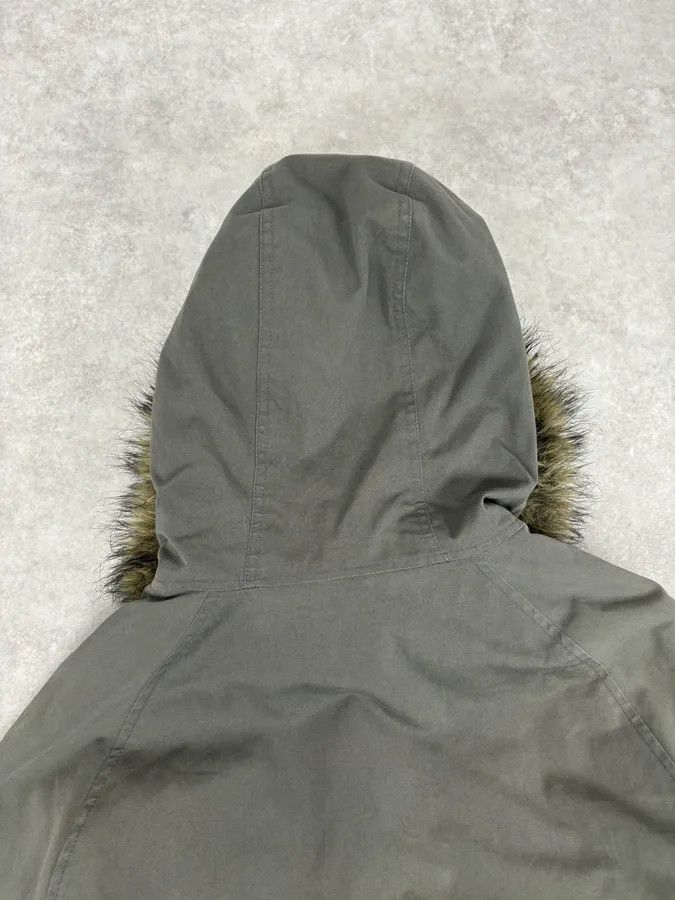 Dolce & Gabbana AW2003 Dolce & Gabbana Khaki Fur-Trimmed Military Parka Coat Size US L / EU 52-54 / 3 - 6 Thumbnail