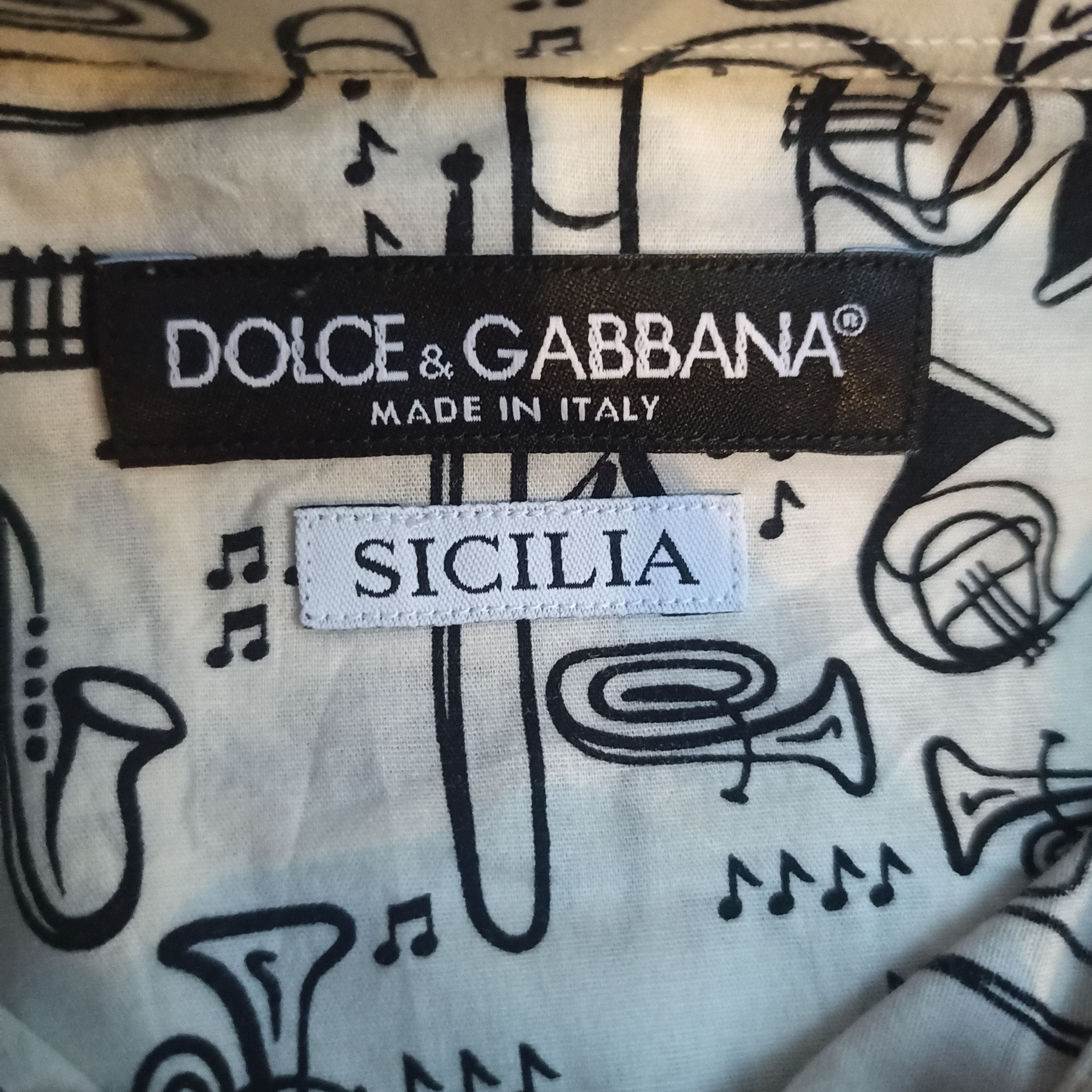Dolce & Gabbana Shirt full print dolce & gabbana Size US L / EU 52-54 / 3 - 5 Thumbnail