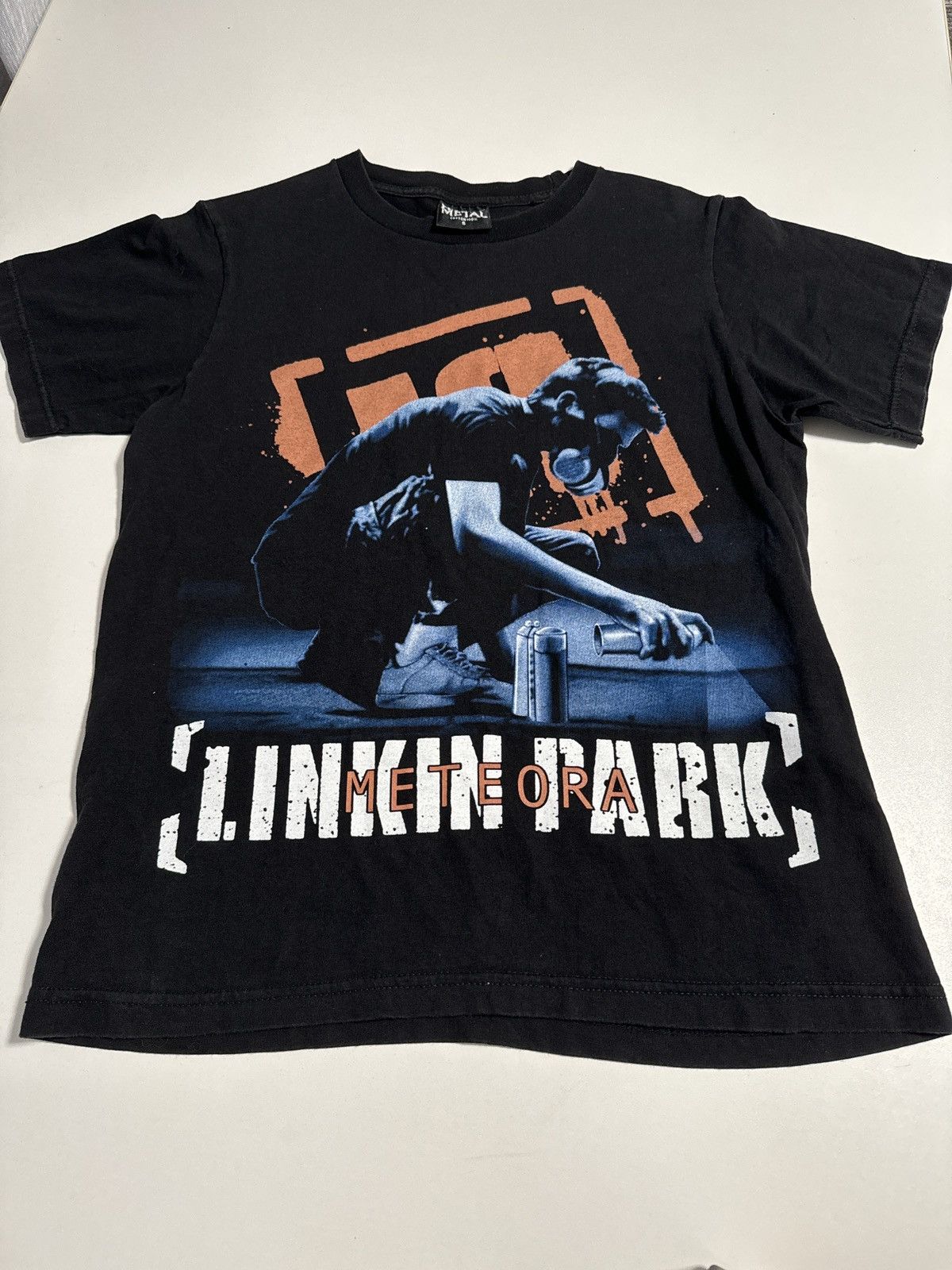 Band Tees × Vintage Vintage 2000s Linkin Park Meteora Band Tee Size US S / EU 44-46 / 1 - 1 Thumbnail