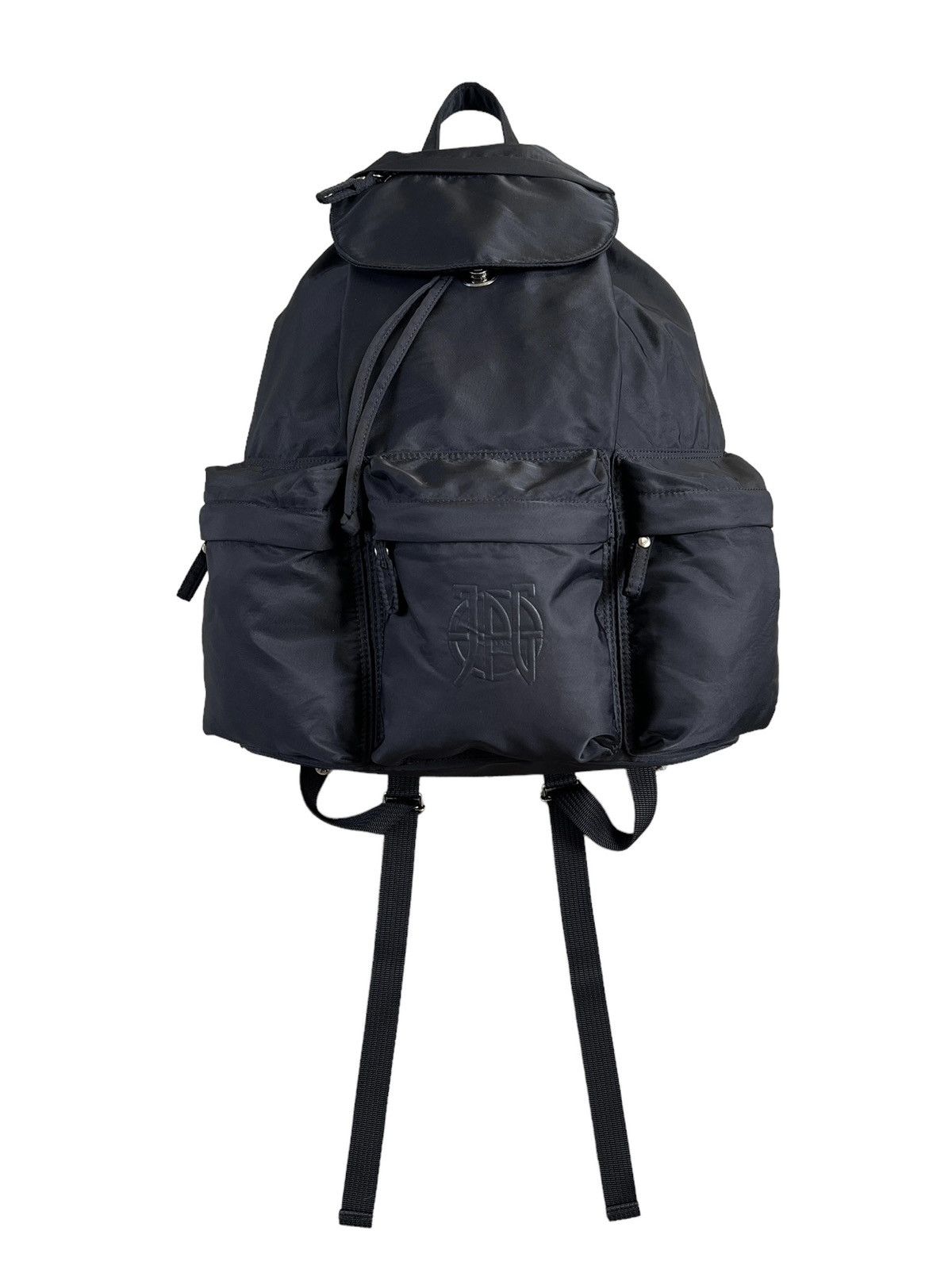 Jean Paul Gaultier 1990 Jean Paul Gaultier Embossed Logo Tanker Backpack Size ONE SIZE - 1 Thumbnail