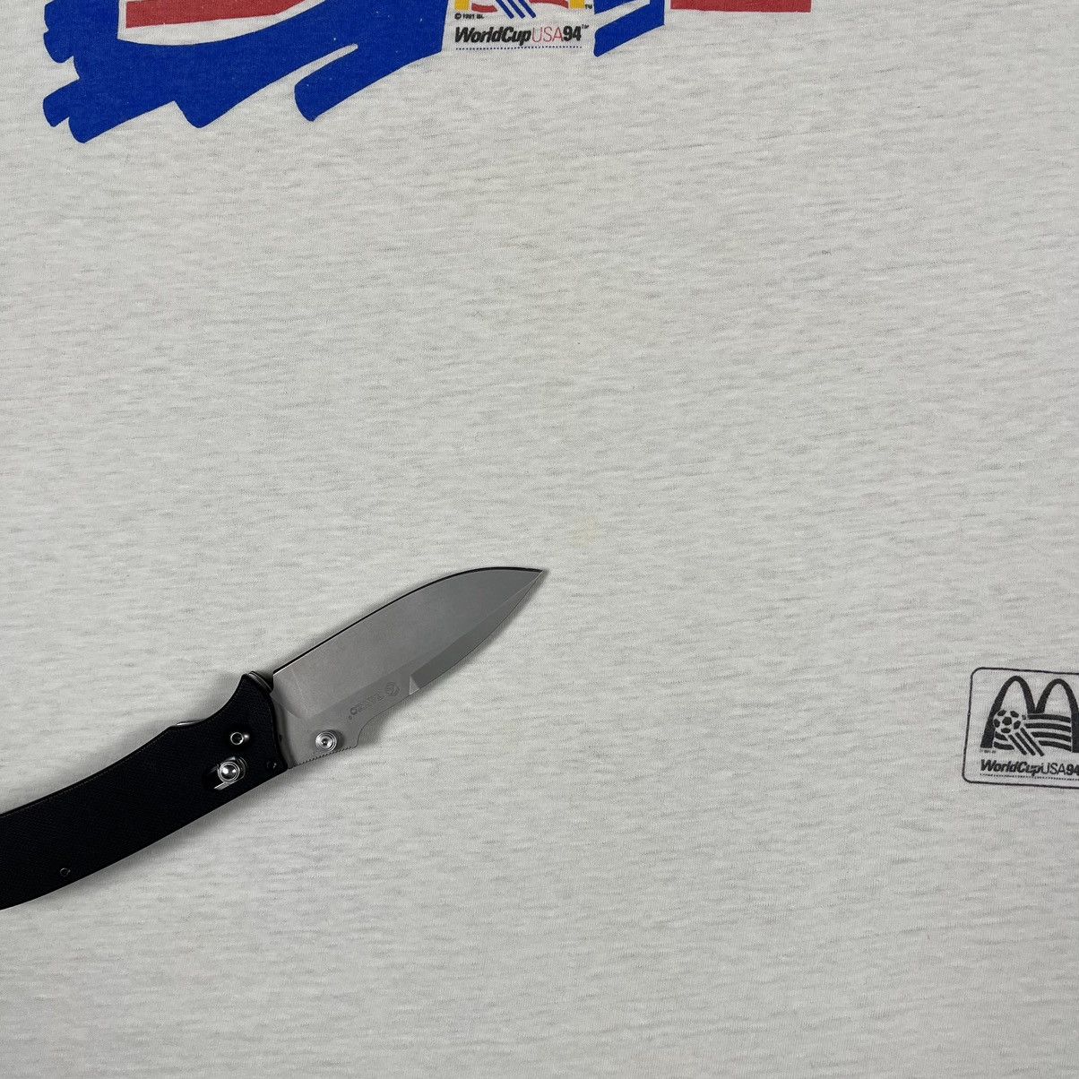Vintage Vintage Fifa World Cup Squad 94 McDonalds tee 1992 Size US XL / EU 56 / 4 - 12 Thumbnail
