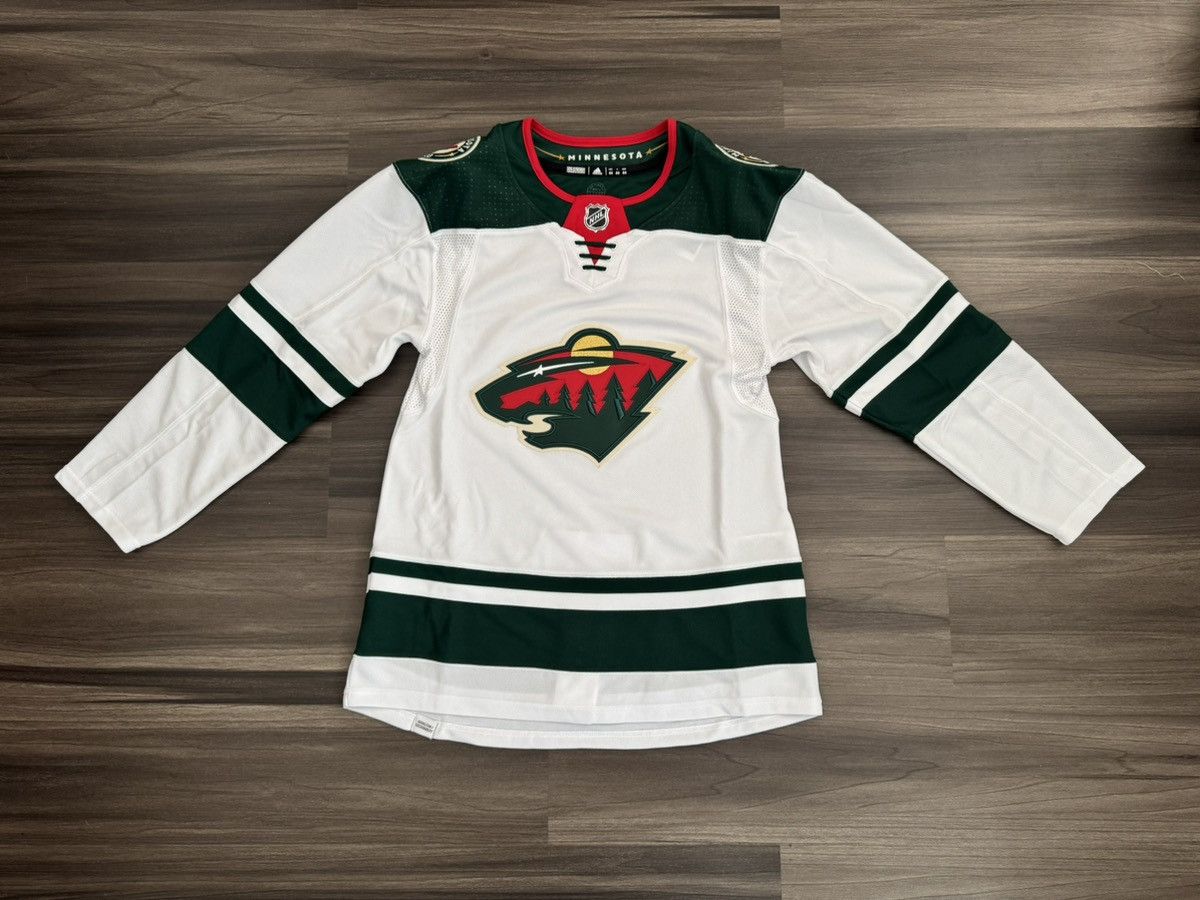 Adidas Minnesota Wild Blank White Jersey Primegreen Aeroready Sz 44 Size US S / EU 44-46 / 1 - 1 Thumbnail