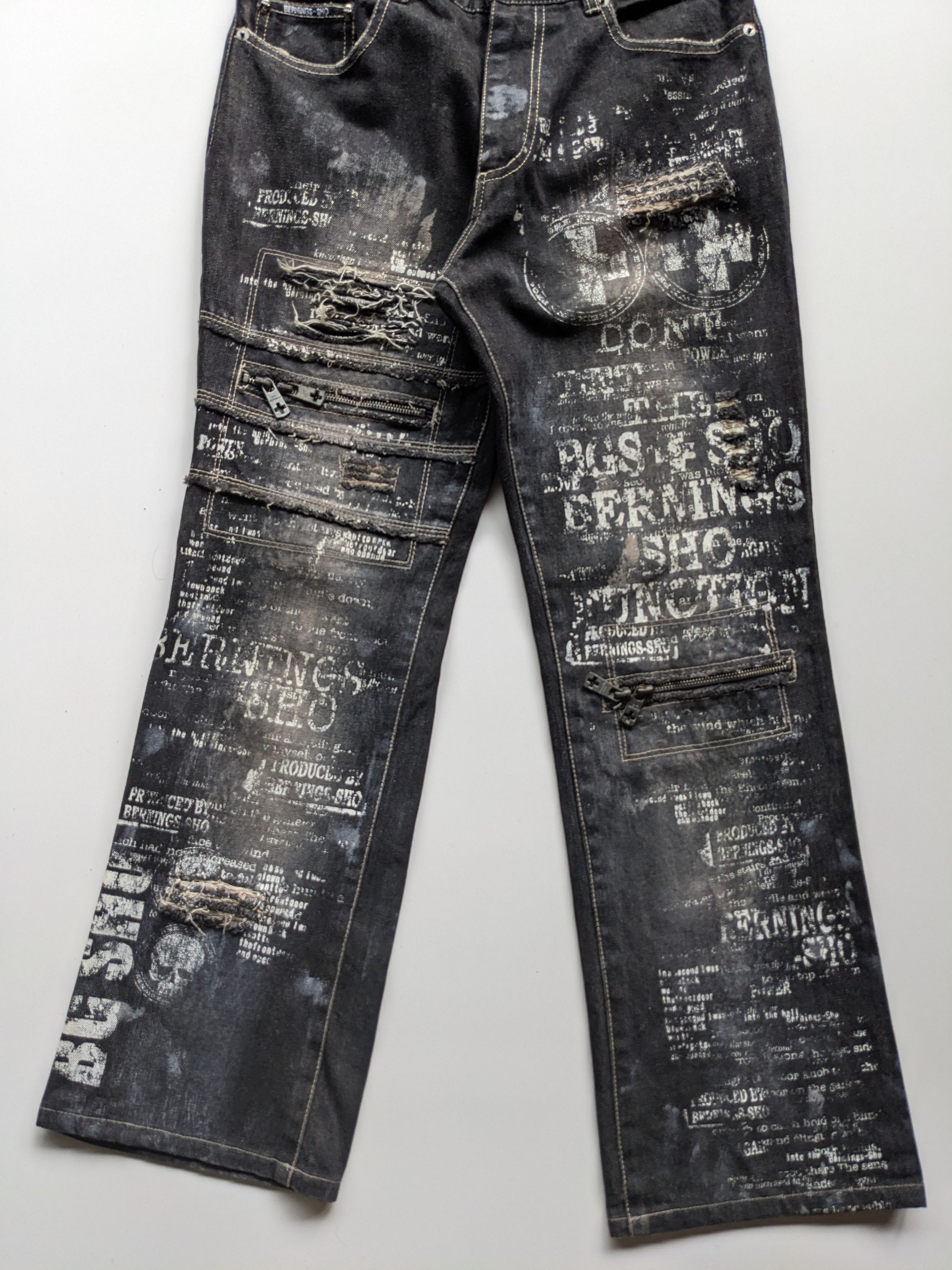 Hysteric Glamour × If Six Was Nine × Seditionaries Berning Sho OVP printed like Hysteric Glamour Size US 29 - 4 Thumbnail