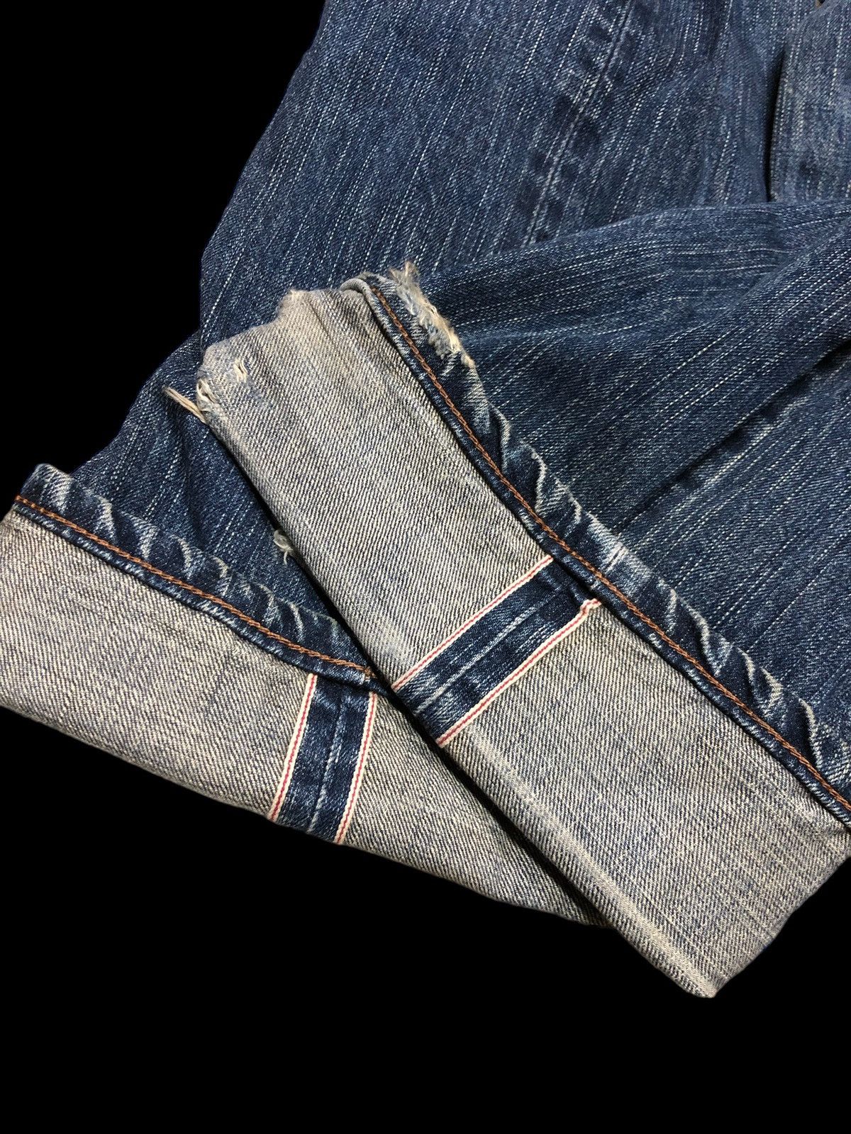 WIDE LEG BAGGY EDWIN SELVEDGE DENIM