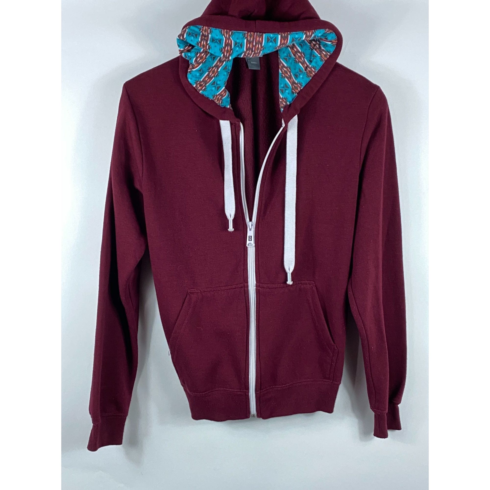 Other Super Vintage Brand Full Zip Hoodie w/ Patterned Lining Maro Size US S / EU 44-46 / 1 - 1 Thumbnail