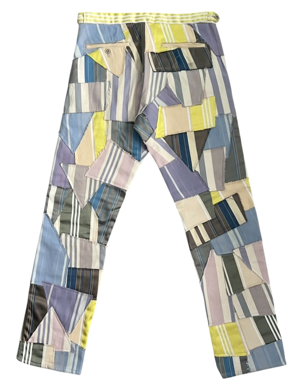 Comme des Garcons Homme Plus 1999 Comme Des Garcons Homme Plus RareRunway Patchwork Pants Size US 33 - 2 Thumbnail