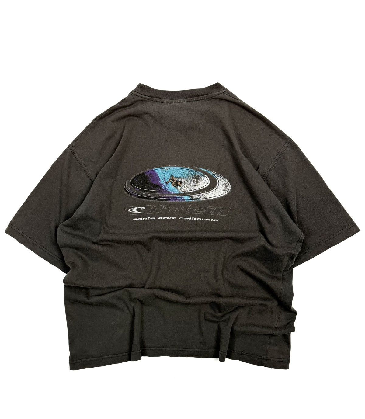 O'Neill 90s O’Neill Vintage Surf Graphic Tee Santa Cruz USA Rare Y2K Size US L / EU 52-54 / 3 - 2 Thumbnail