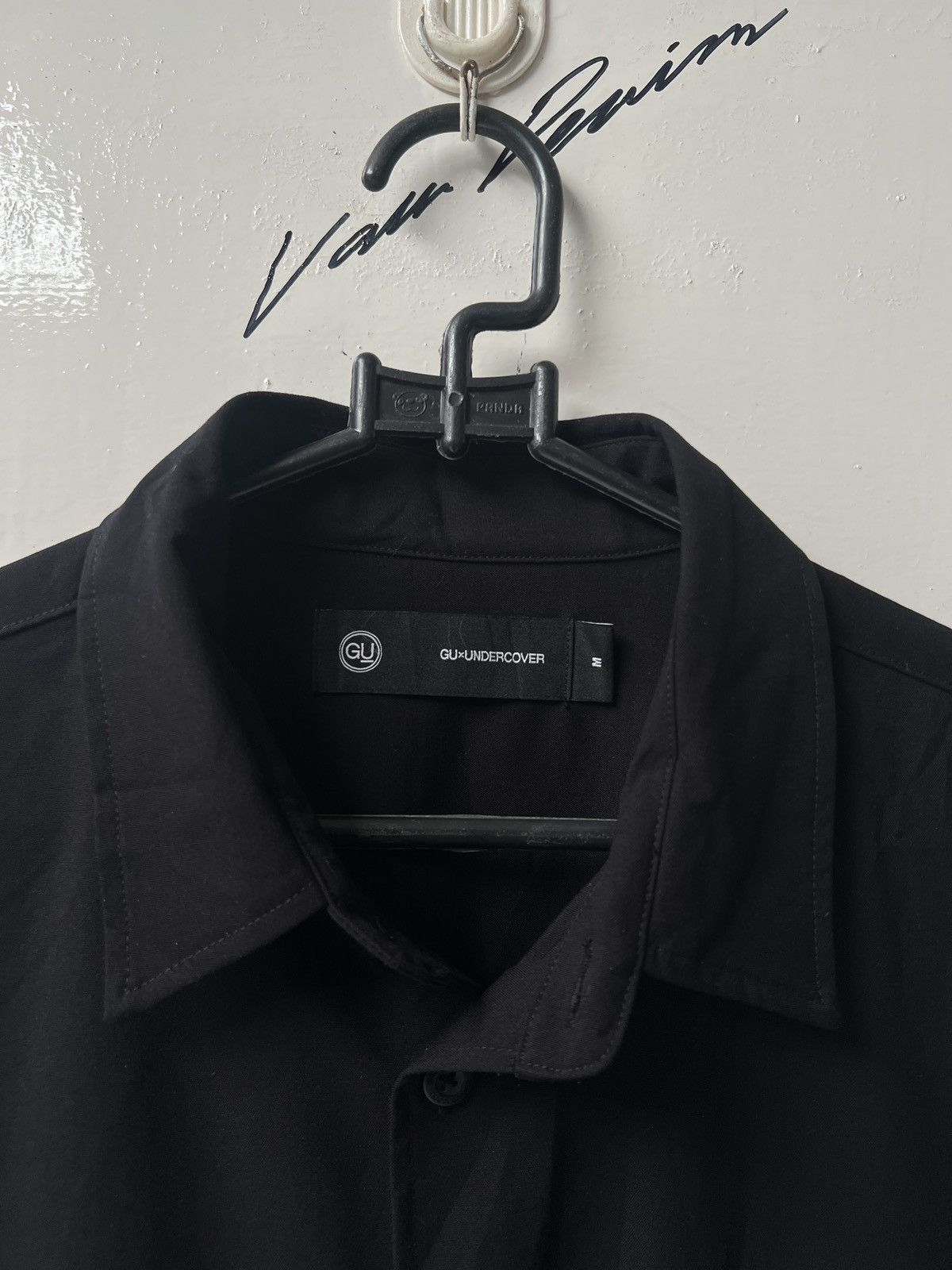 Undercover GU UNDERCOVER Black Zip Boxy Oversize Shirt Size US L / EU 52-54 / 3 - 4 Thumbnail