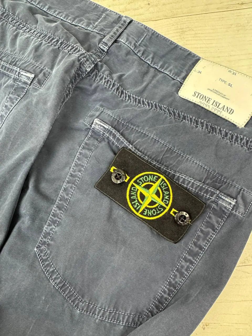Stone Island Stone Island 2017 Slim Fit Trousers Pants Size US 31 - 5 Thumbnail