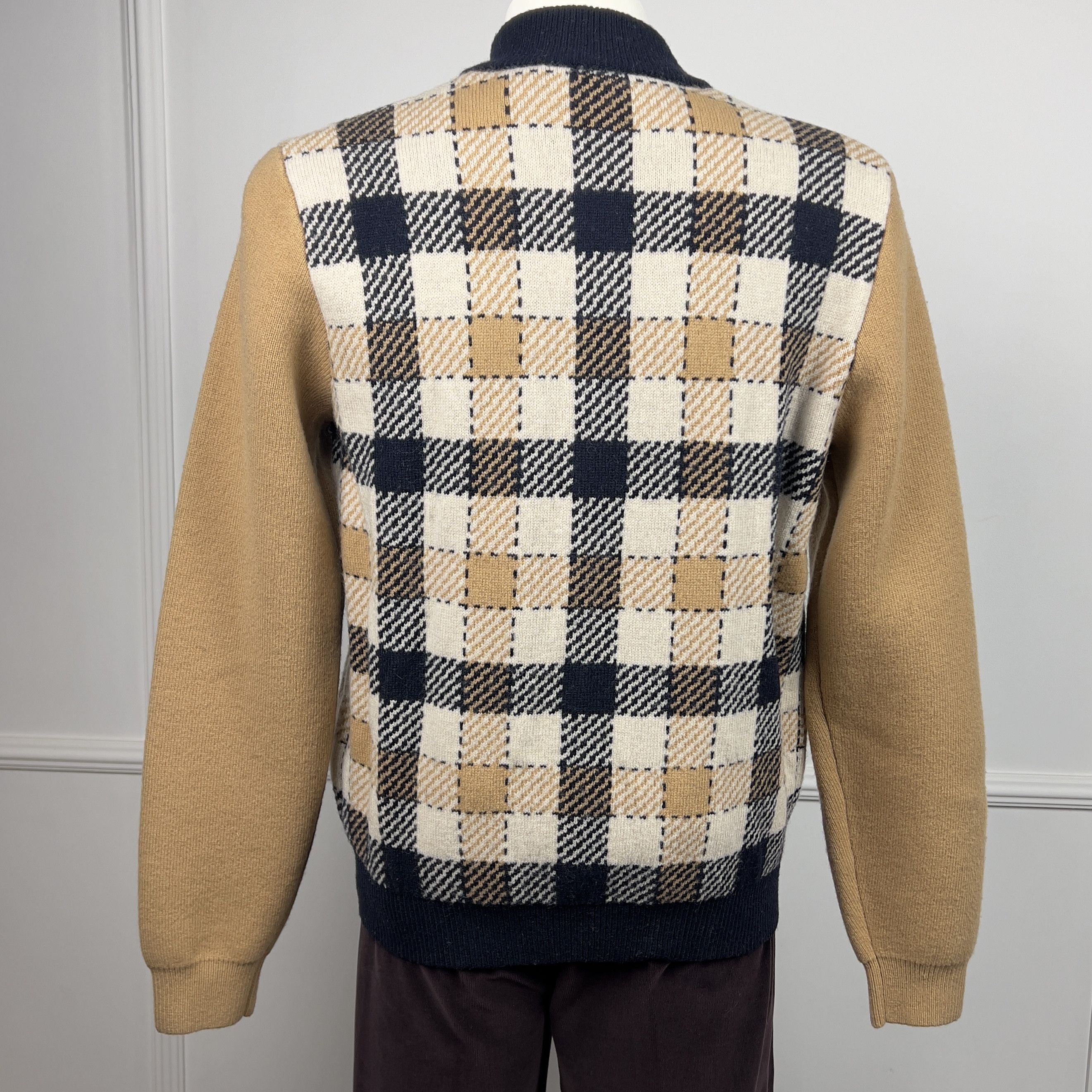 Lacoste NWT Lacoste Live Gentlemen Style Jacket Wool Cardigan Jamper Size US XL / EU 56 / 4 - 3 Thumbnail