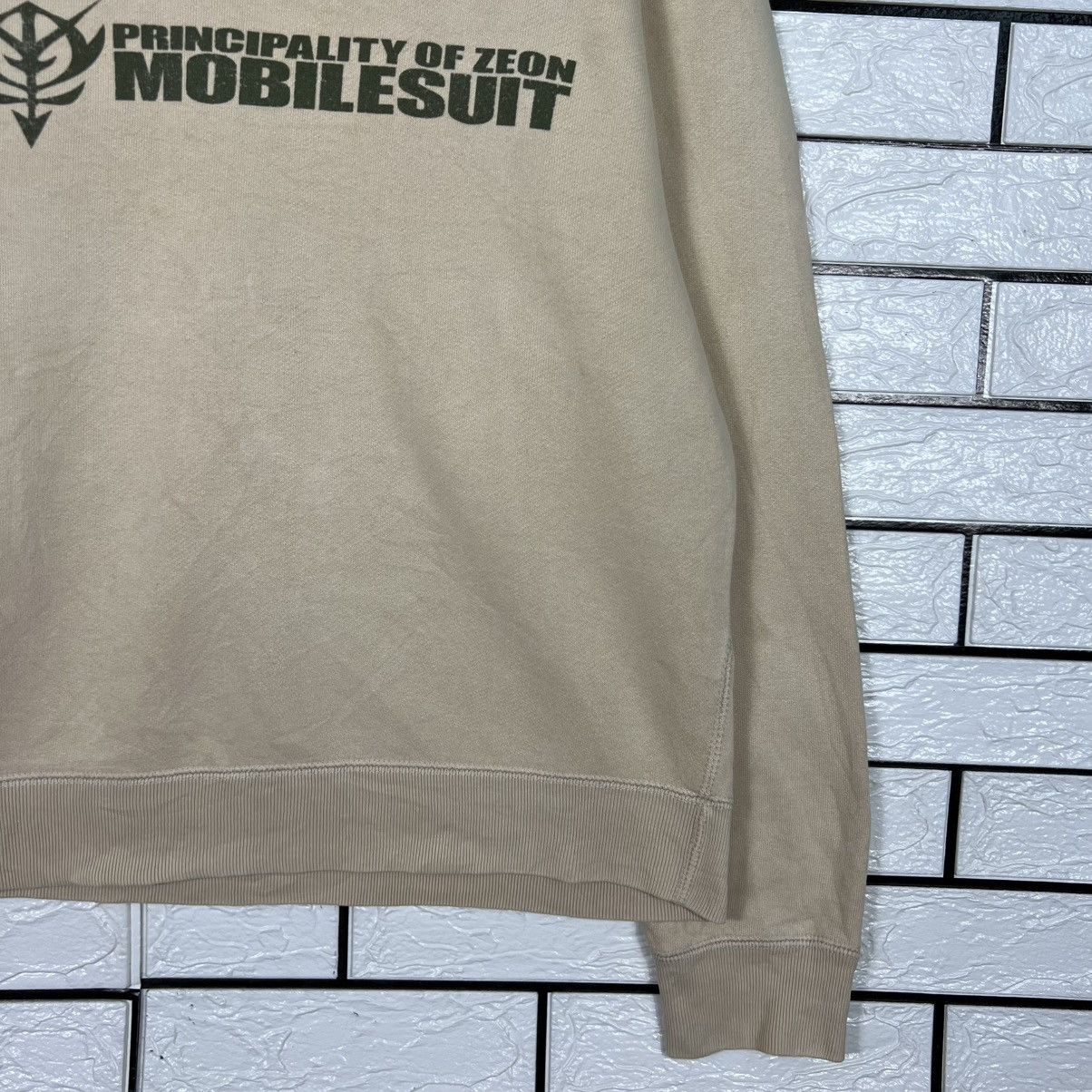 Vintage COSPA Principality of Zeon MOBILESUIT Sweatshirt #4249-C193 Size US M / EU 48-50 / 2 - 10 Thumbnail