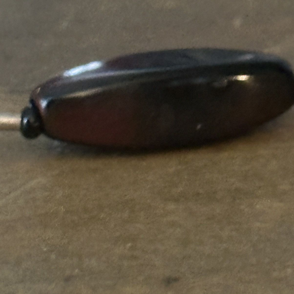 Vintage Vintage liquid silver station agate bead necklace Size ONE SIZE - 3 Thumbnail