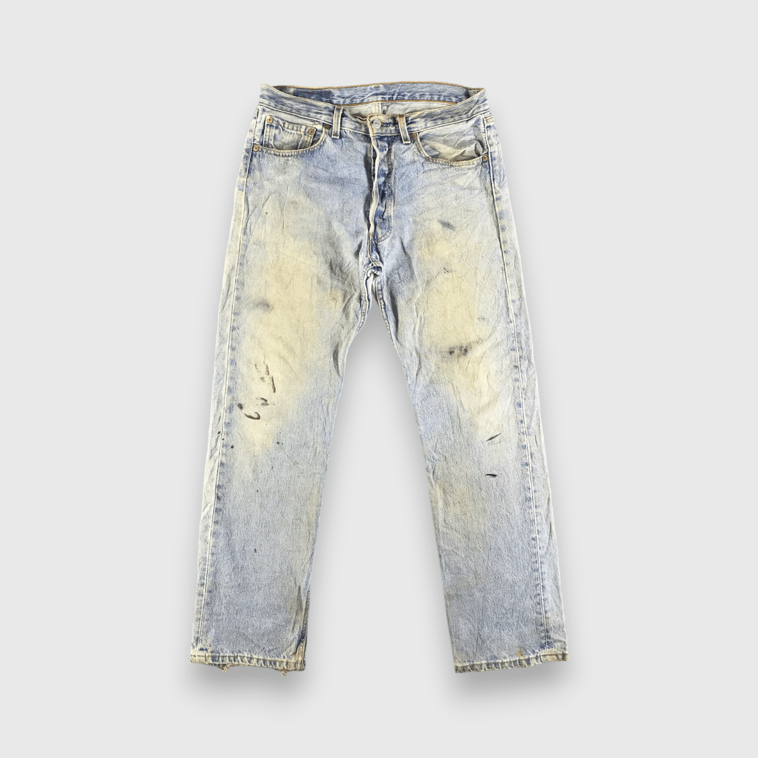 Levi's Vintage Light Wash Levis 501 Jeans-J3994 Size US 33 - 1 Thumbnail