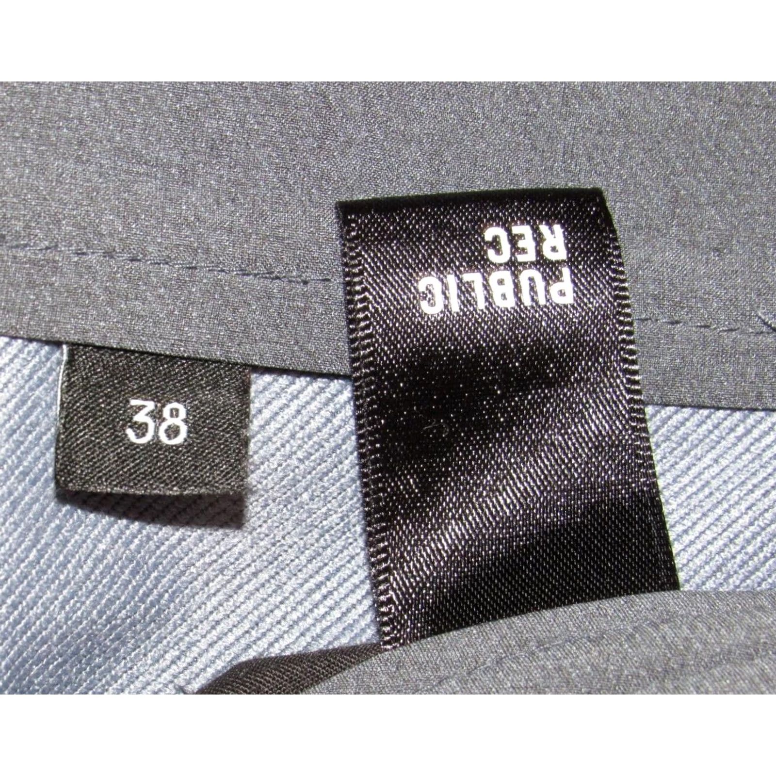 Vintage PUBLIC REC Dark Grey 9" Workday Shorts 38 Men Regular Chino 9" Inseam Gray 38 Mens Size US 38 / EU 54 - 4 Thumbnail