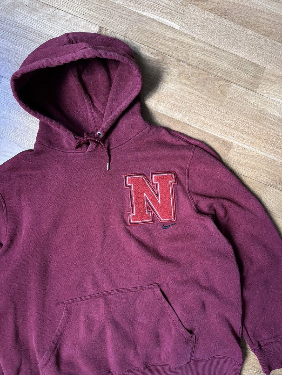 Nike Vintage Nike Logo Hoodie Size US XL / EU 56 / 4 - 2 Thumbnail