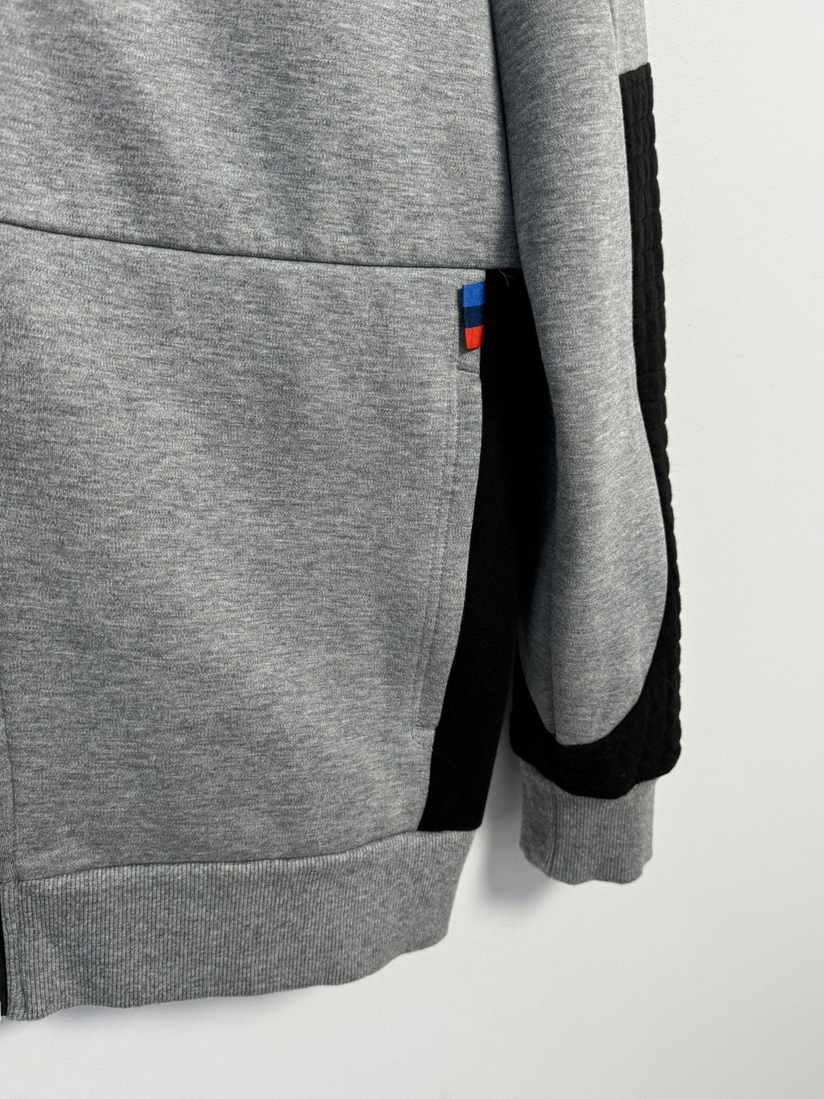 PUMA Men's BMW L Motorsport Full-Zip Hoodie GRAY