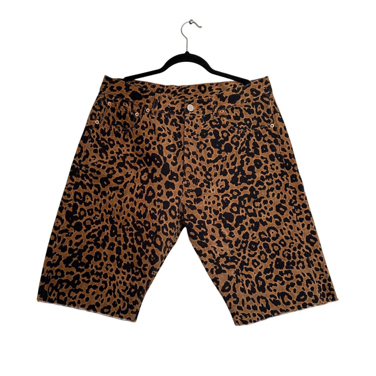 Vetements Vetements Leopard Shorts Size US 32 / EU 48 - 1 Thumbnail