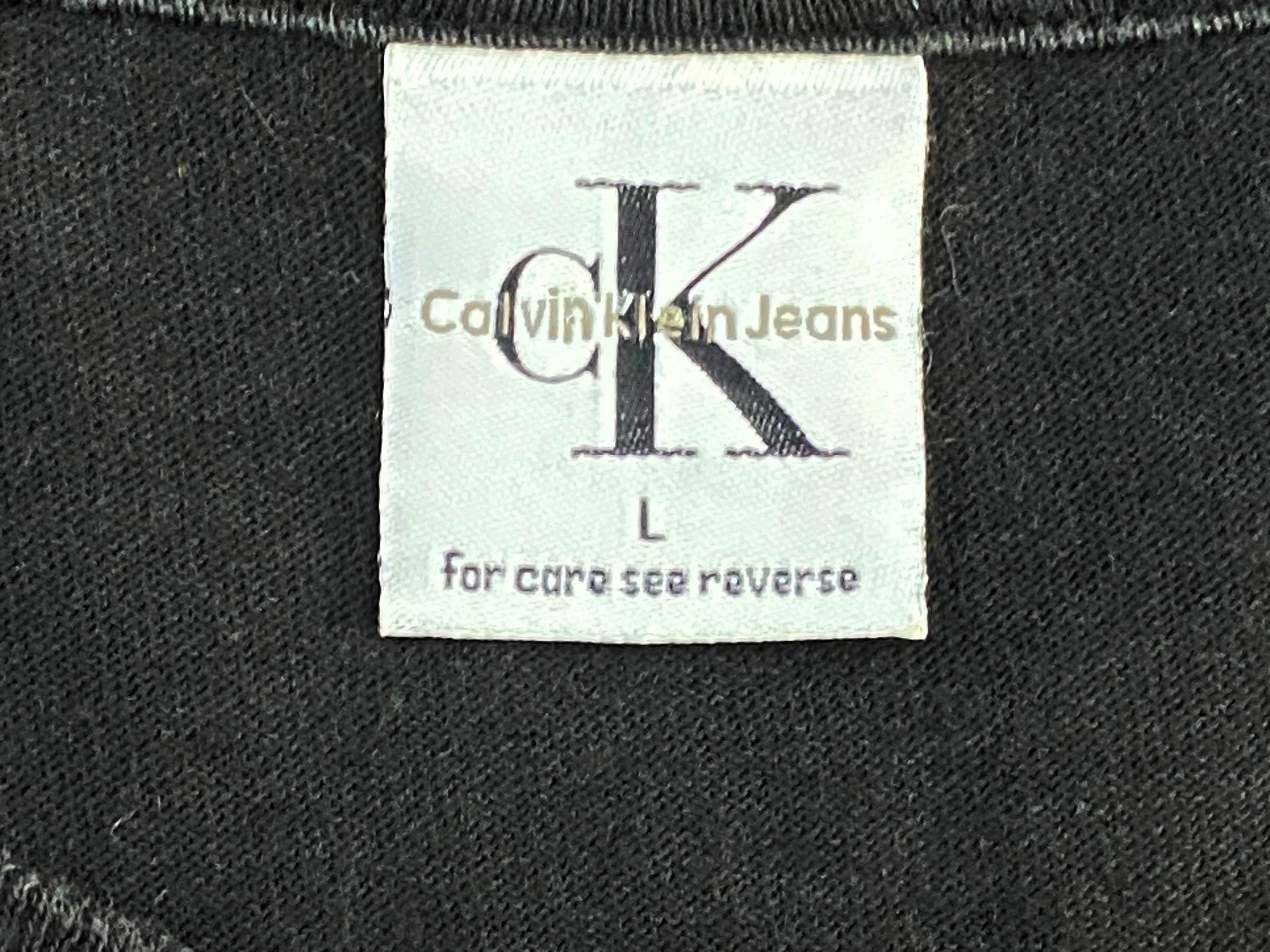 Calvin Klein × Vintage Calvin Klein T-shirt Embroided Spellout Logo Size US M / EU 48-50 / 2 - 7 Thumbnail