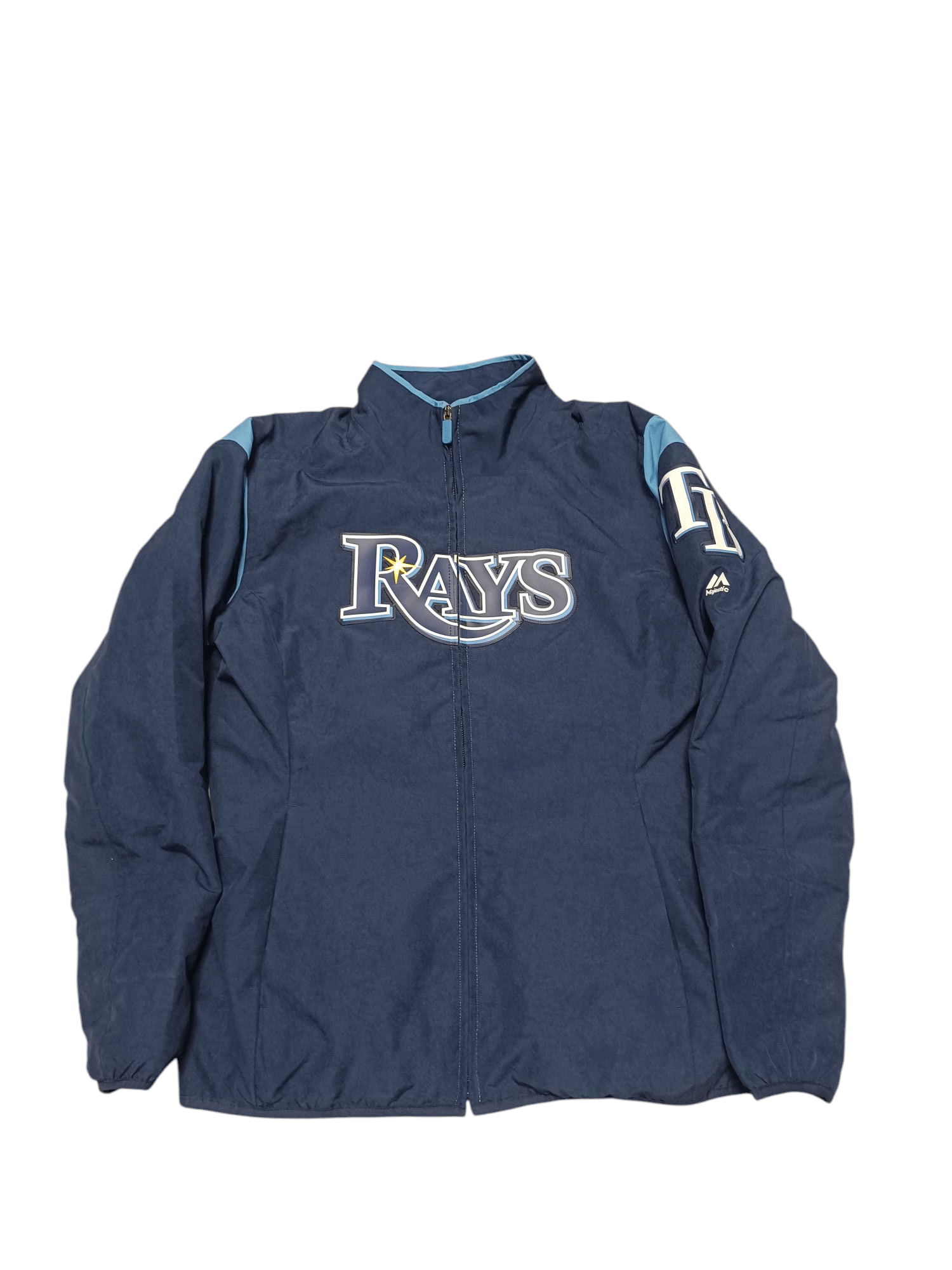 Majestic TAMPA BAY RAYS MLB MAJESTIC BIGLOGO NYLON JACKET Size US S / EU 44-46 / 1 - 1 Thumbnail