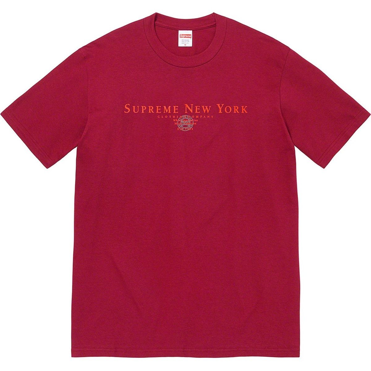 Supreme Supreme Backwards Tee - Cardinal - XL - SS24 | Grailed