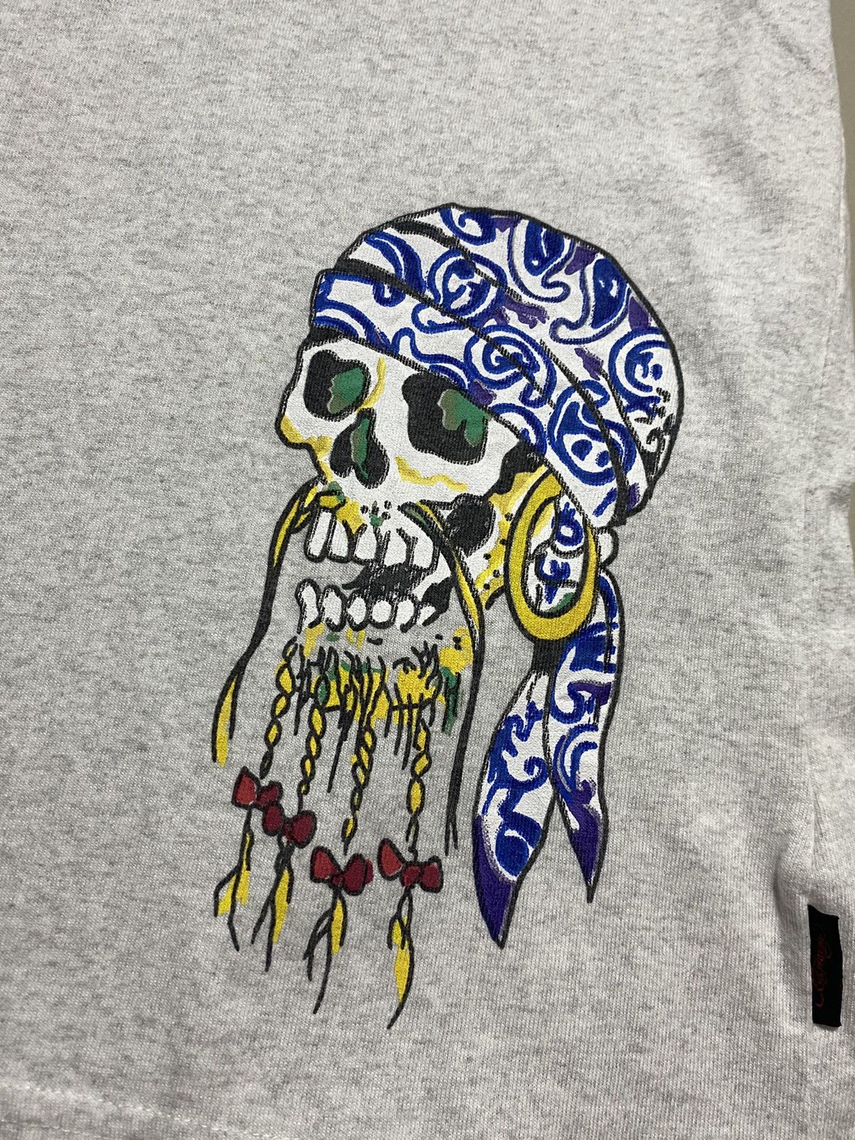Ed Hardy Y2K Surf Hardy Emo Grunge Gothic Grey Tshirt Size US M / EU 48-50 / 2 - 3 Thumbnail
