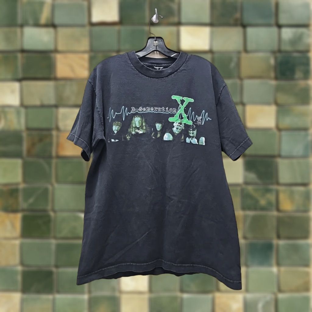 Vintage VINTAGE 1998 DX T-Shirt WWF Large Black Alstyle Apparel & Activewear Men Graphic Tee 90s Wrestling Mens Size US L / EU 52-54 / 3 - 1 Thumbnail